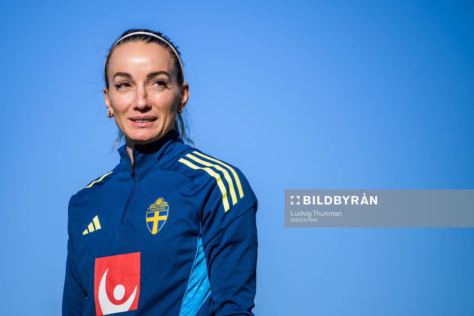 Kosovare Asllani of the women's national football team of