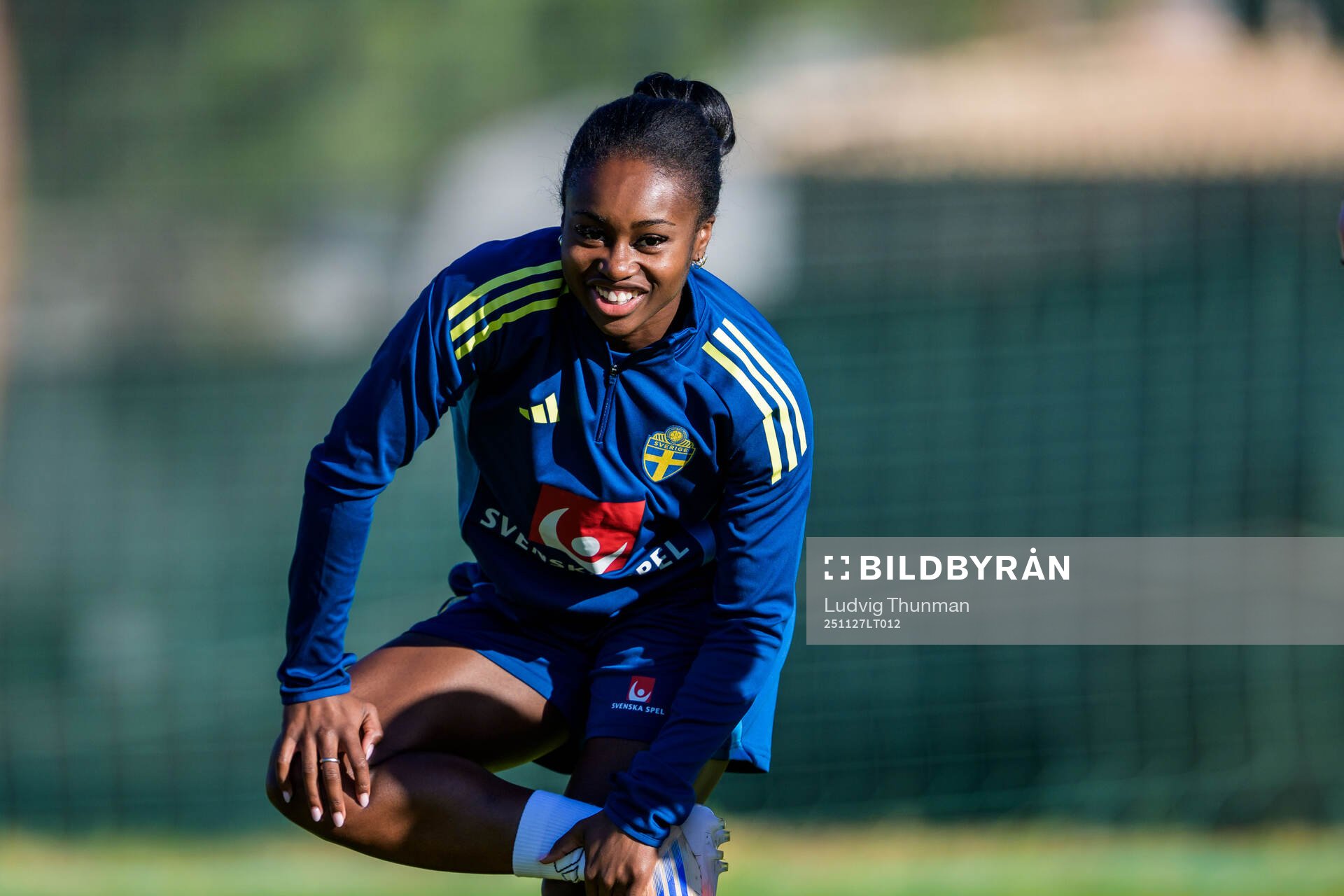 Monica Jusu Bah of the women's national football team of