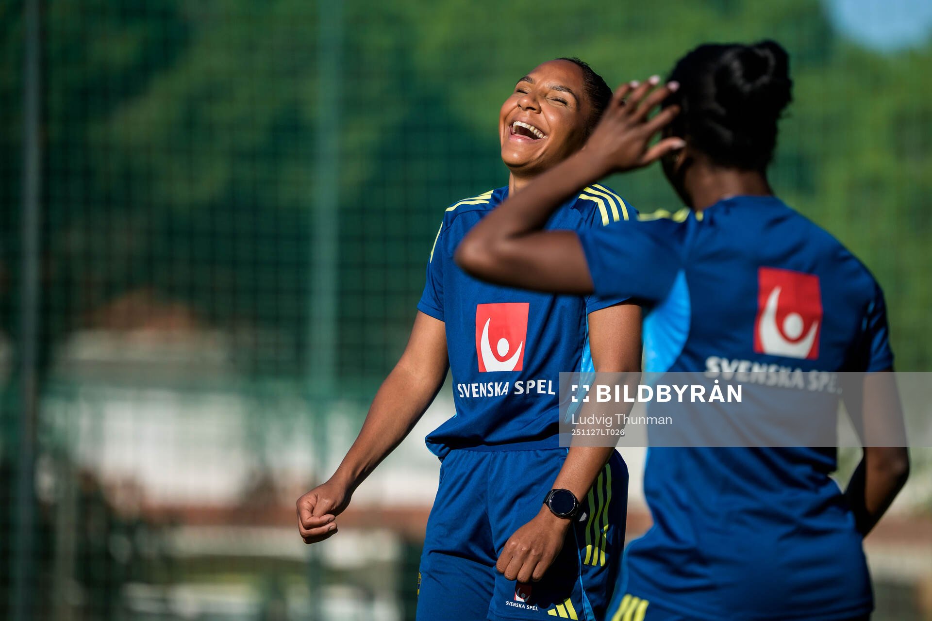 Madelen Janogy of the women's national football team of