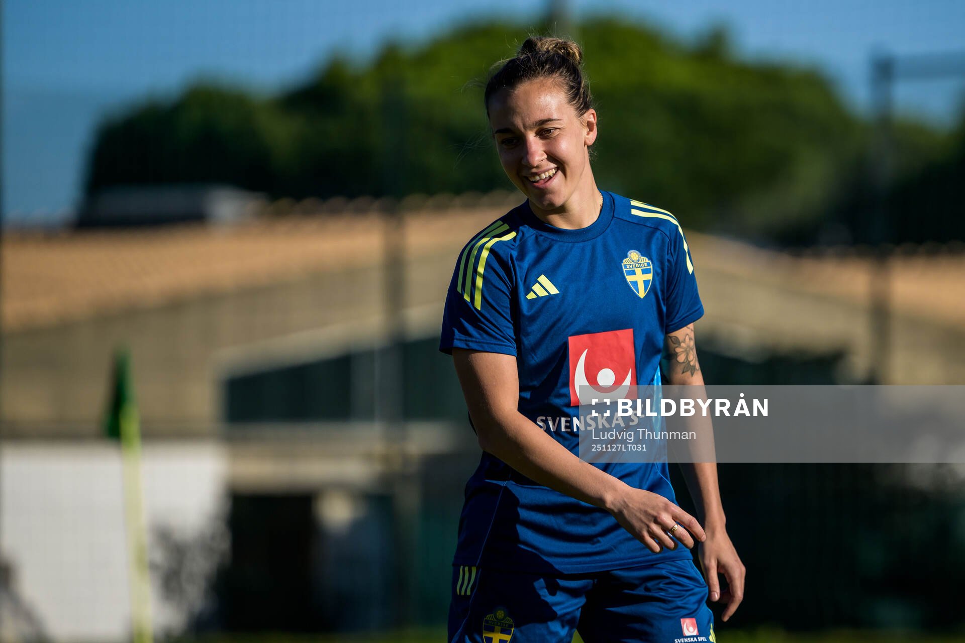 Julia Zigiotti Olme of the women's national football team