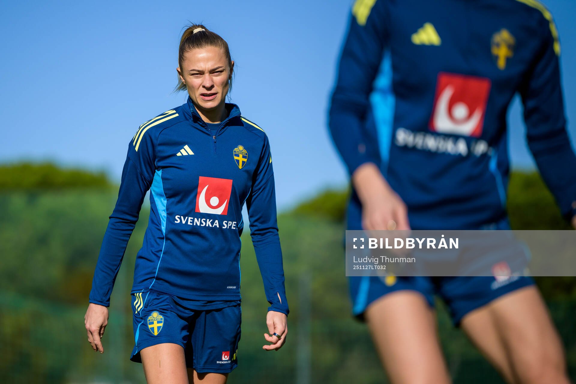 Fridolina Rolfö of the women's national football team of