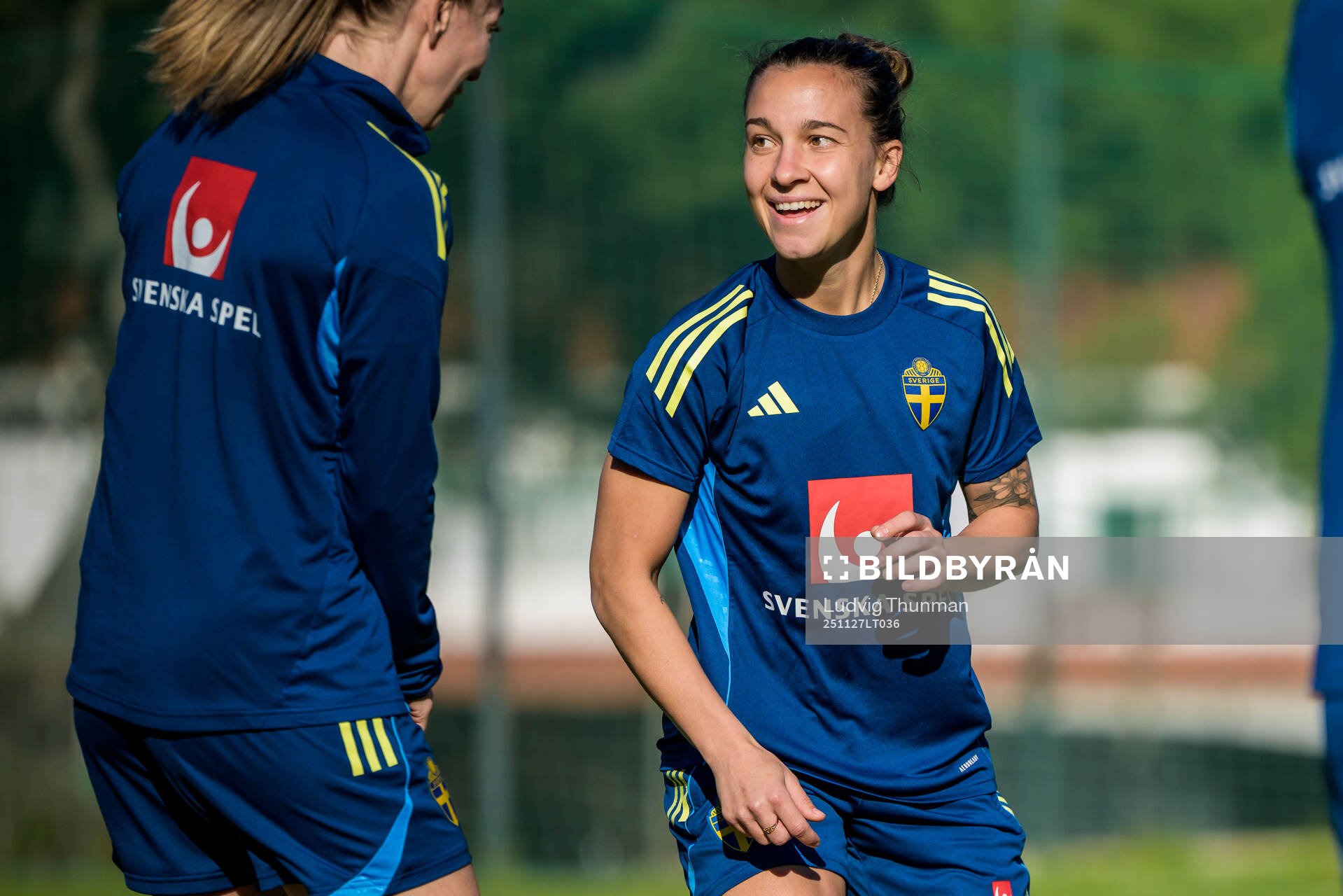 Julia Zigiotti Olme of the women's national football team