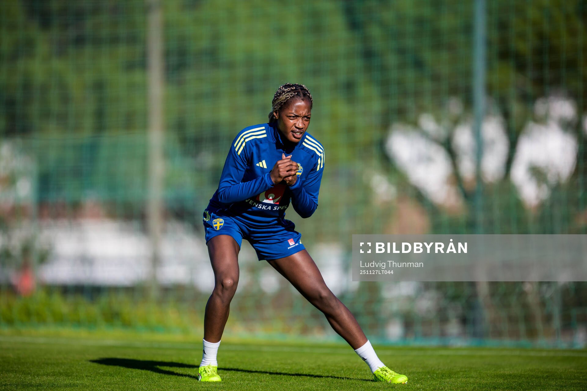 Evelyn Ijeh of the women's national football team of Sweden