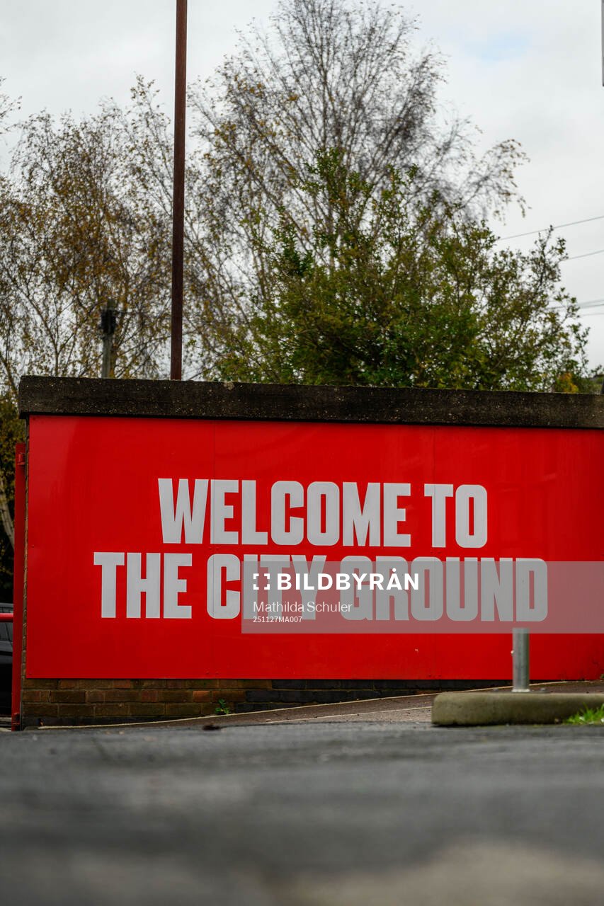 General view of the City Ground
