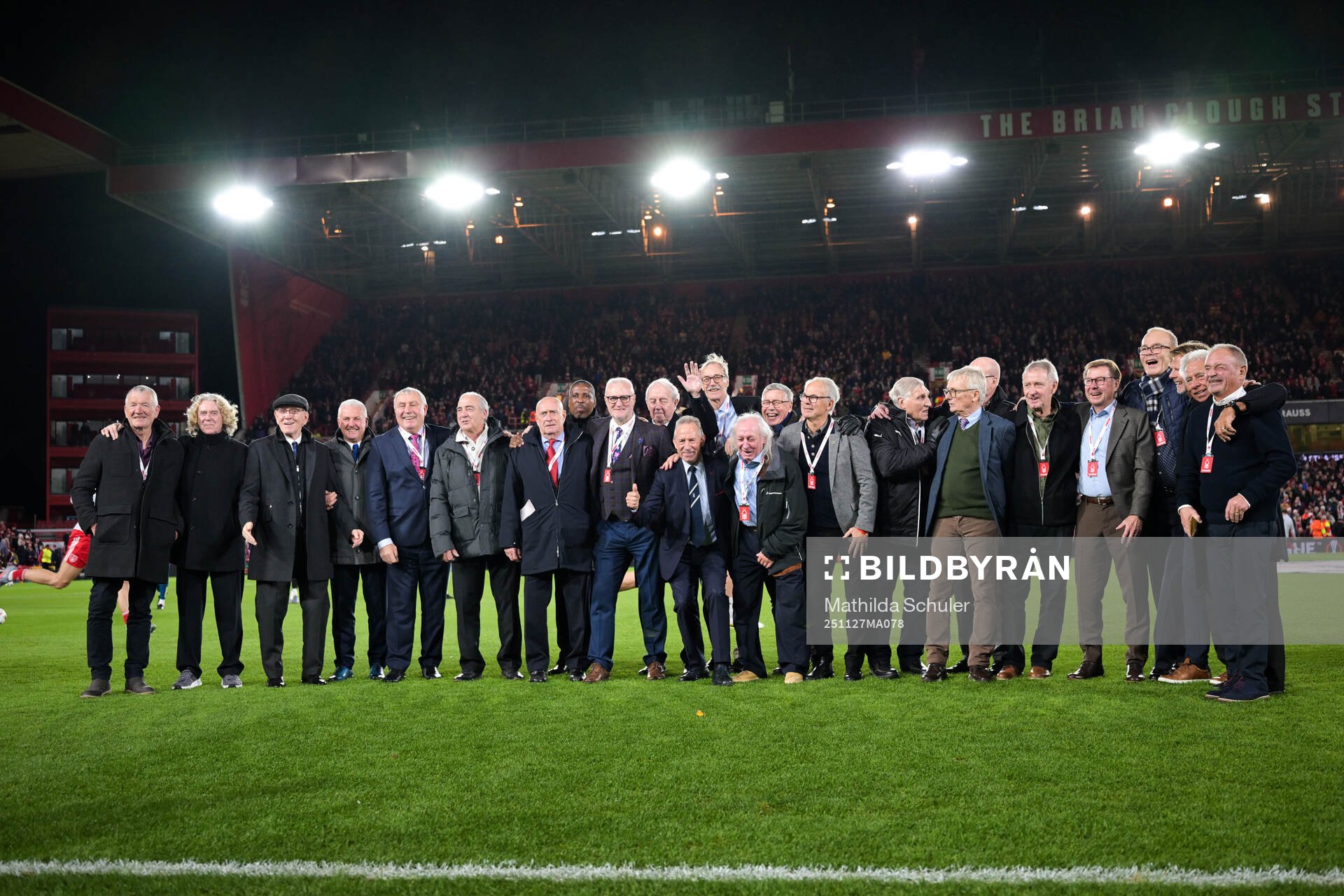 Players from the 1979 European Cup final