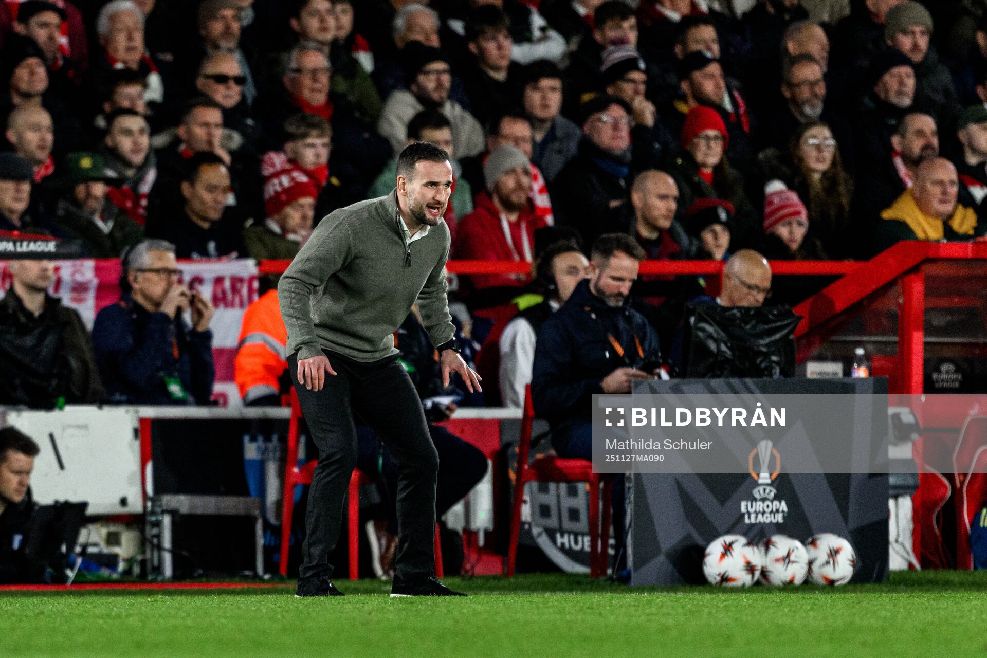 Head coach Anes Mravac of Malmö FF