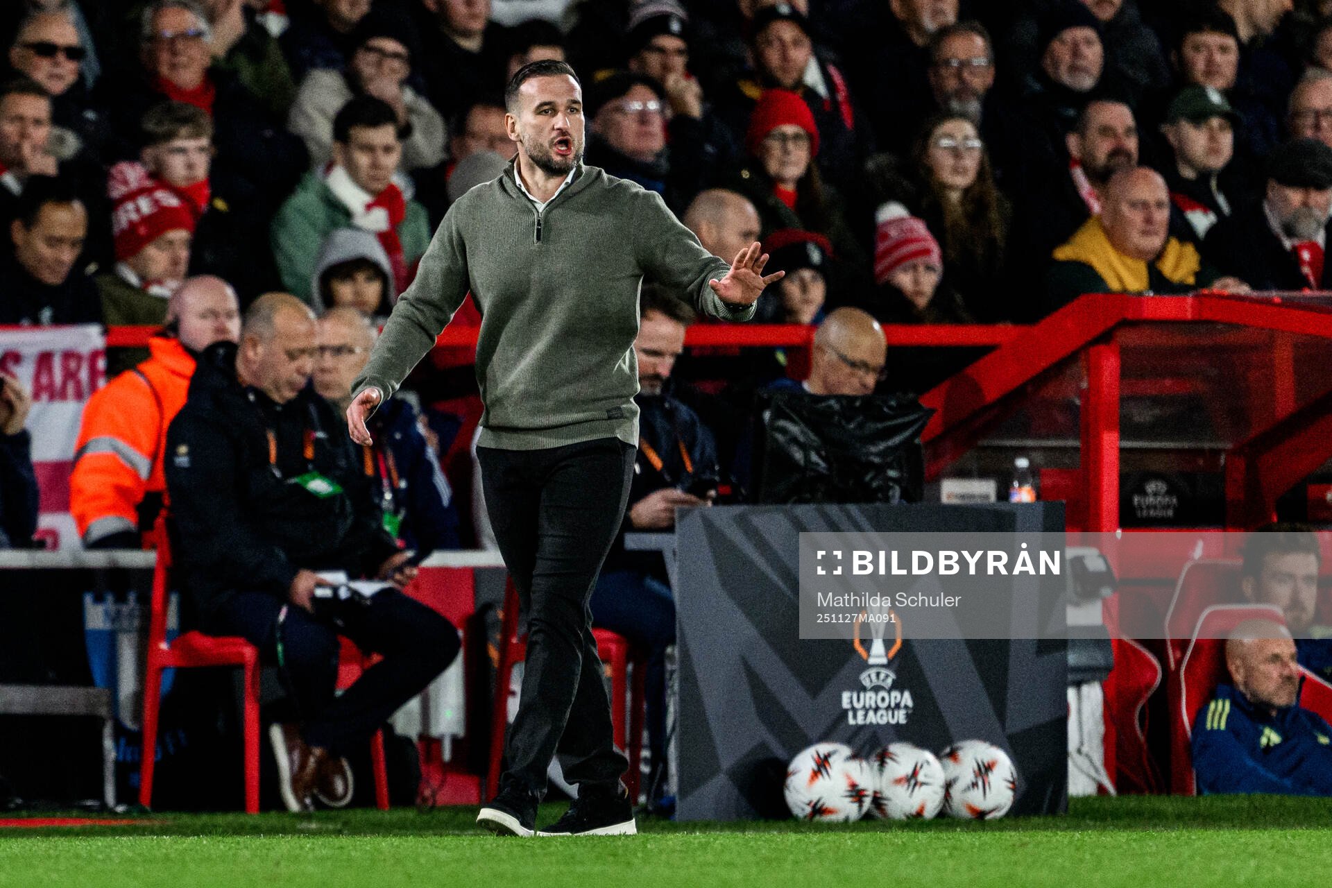 Head coach Anes Mravac of Malmö FF