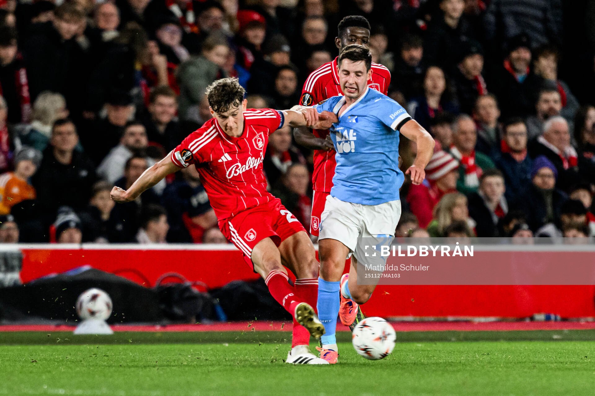 during the UEFA Europa League football match between