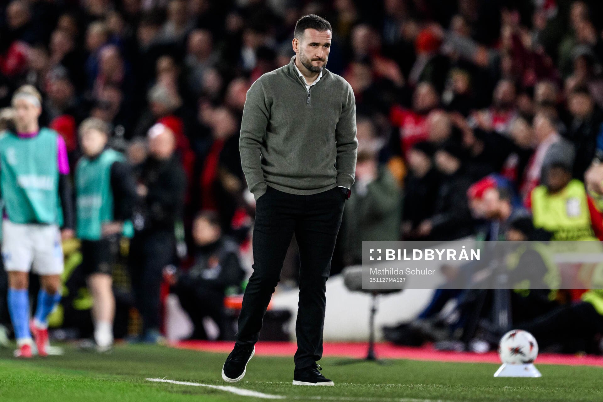 Head coach Anes Mravac of Malmö FF