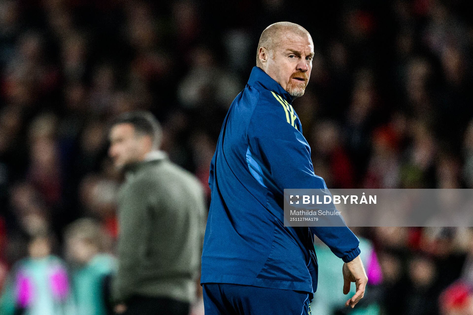 Head coach Sean Dyche of Nottingham Forest
