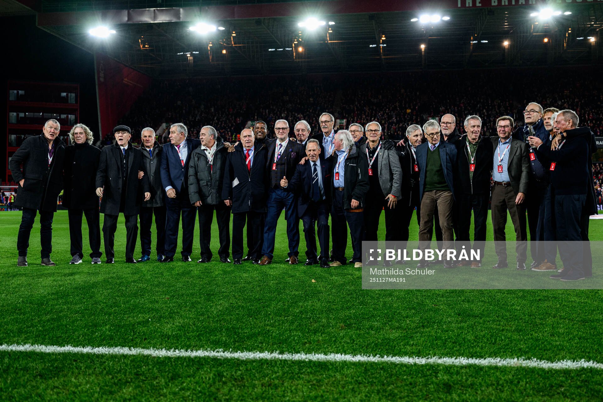 Players from the 1979 European Cup final