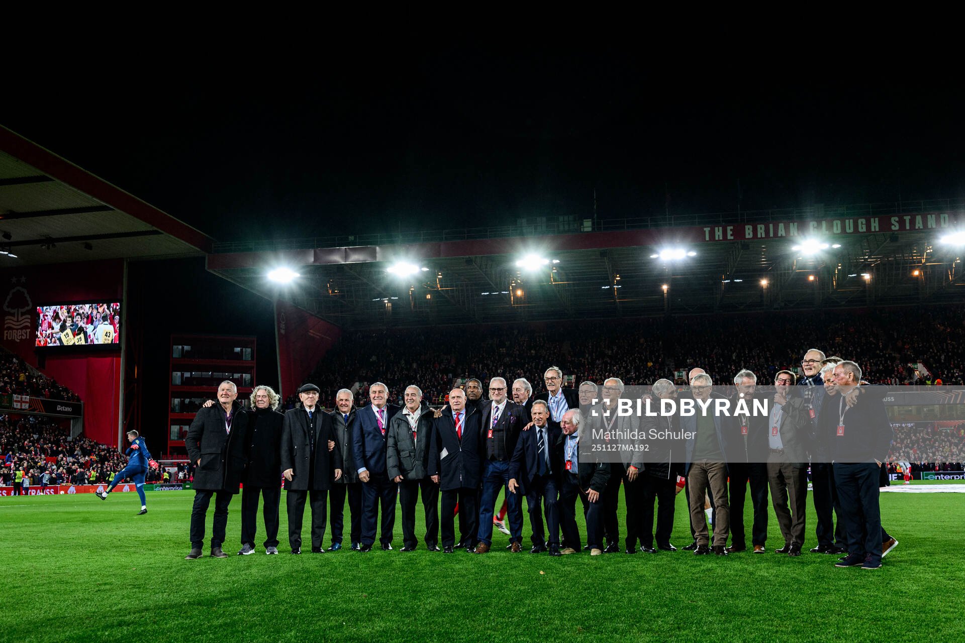 Players from the 1979 European Cup final