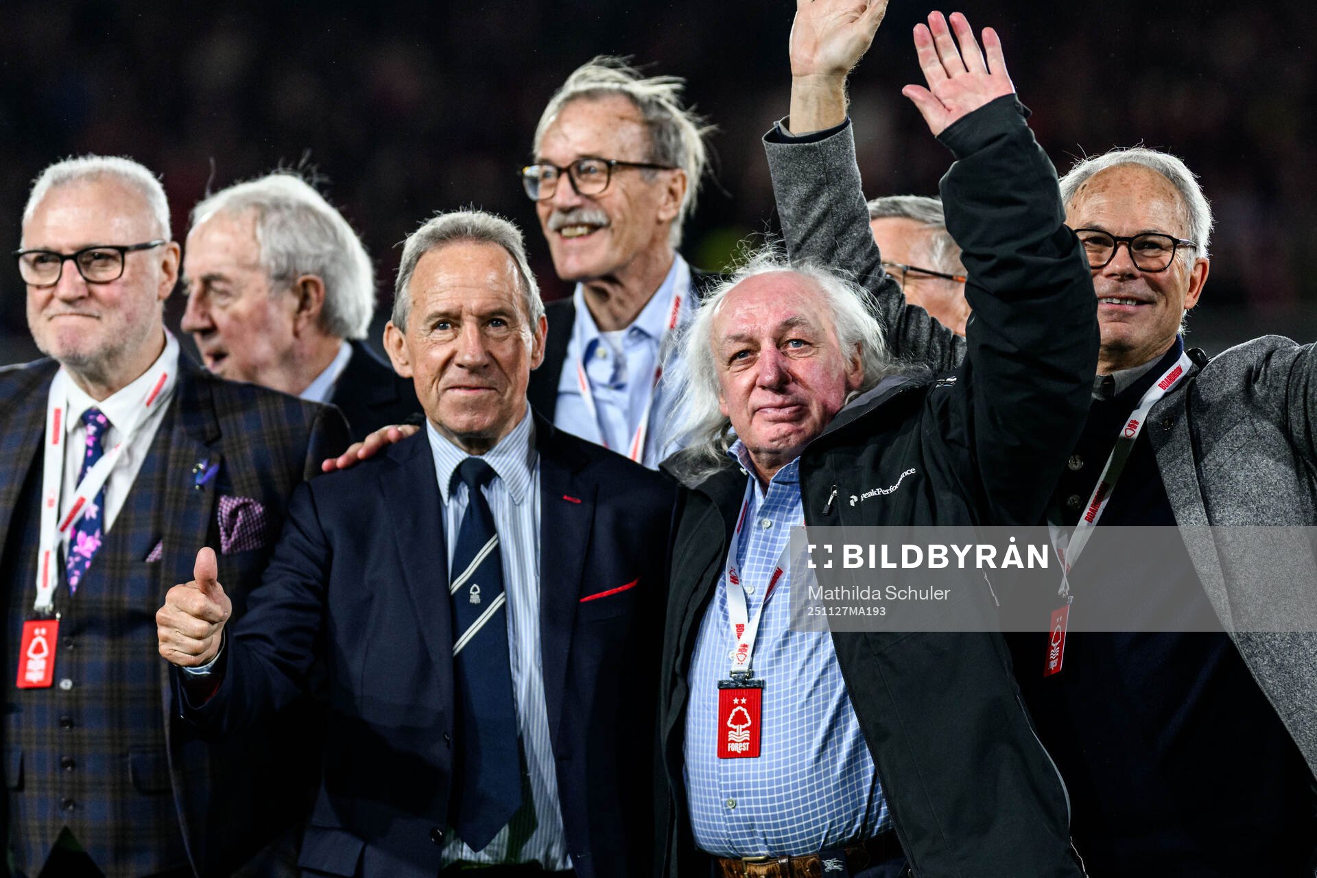 Players from the 1979 European Cup final