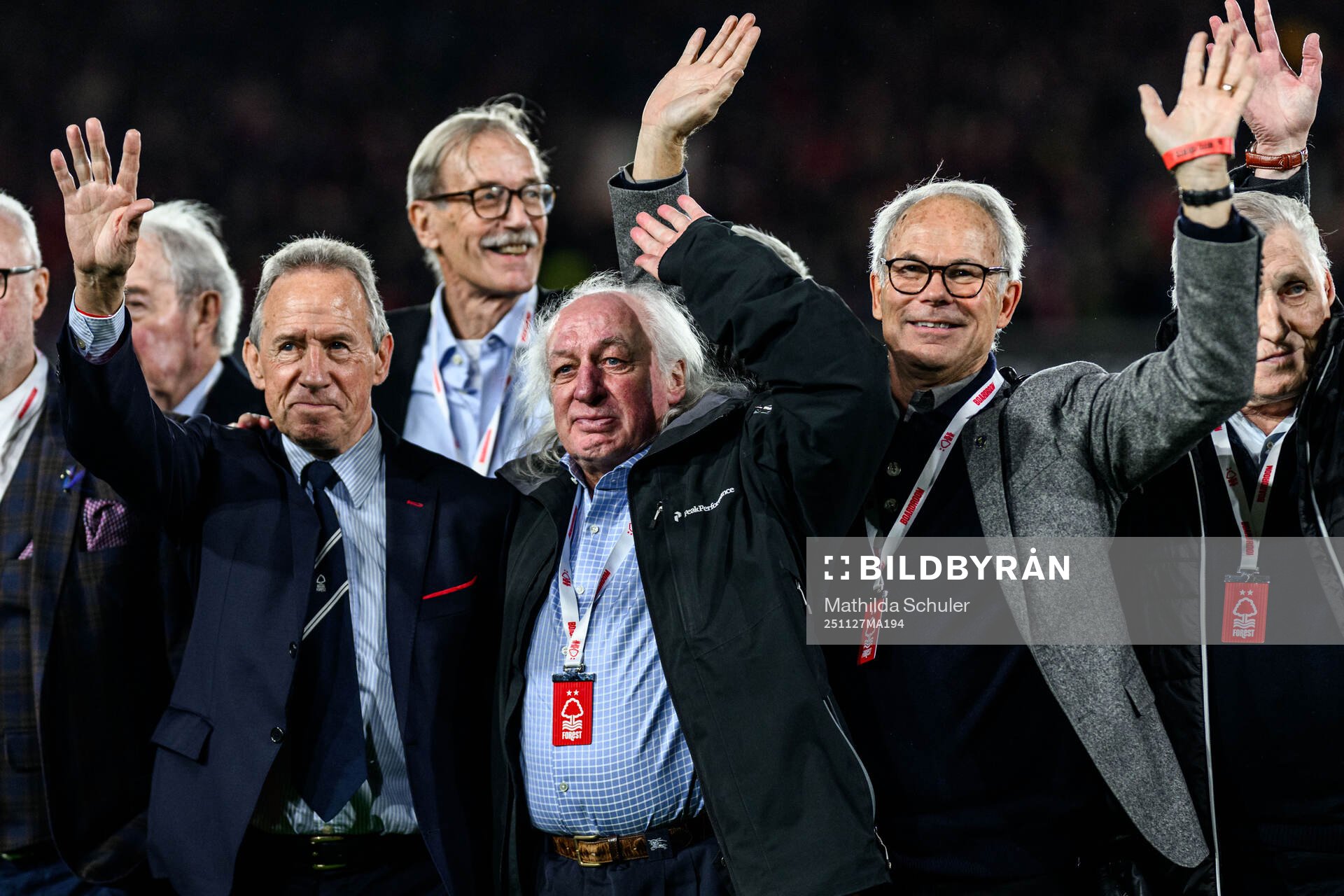 Players from the 1979 European Cup final