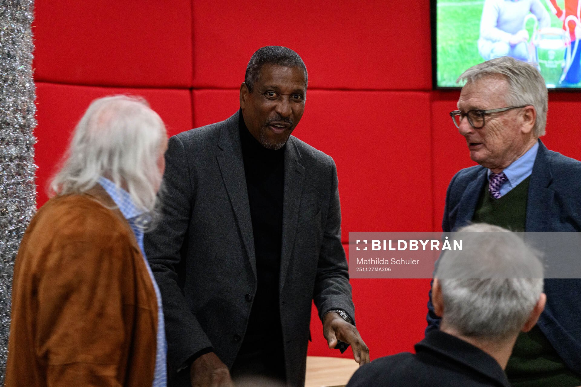 Viv Anderson of Nottingham forest and Roland Andersson  of