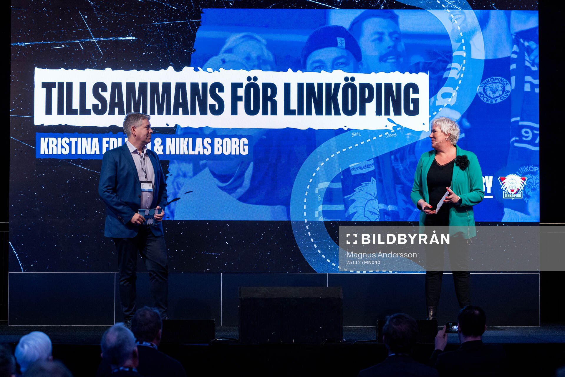 e vice ordförande i Linköpings kommun och Kristina Edlund
