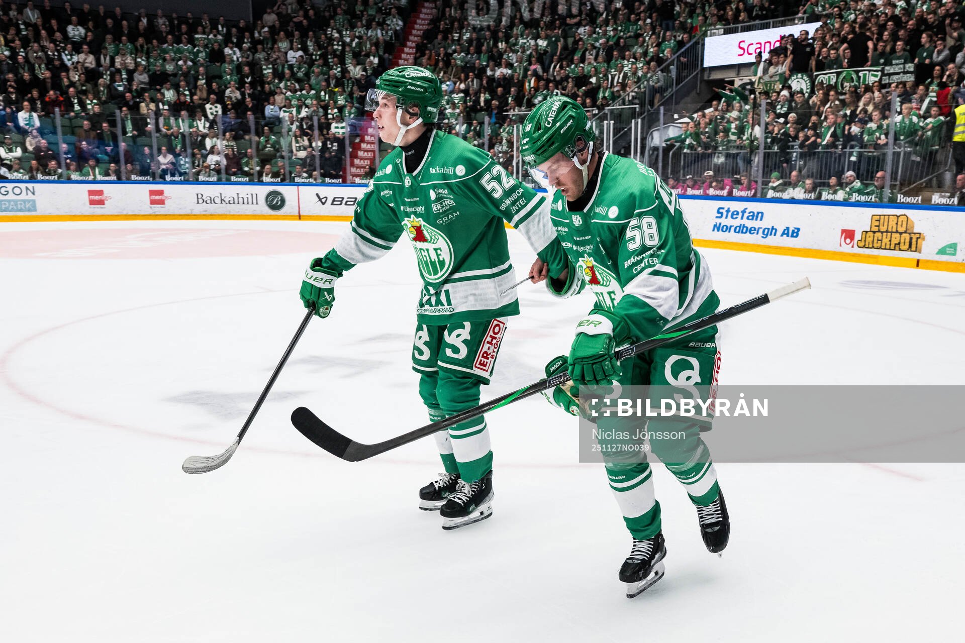 Rögles Felix Nilsson och Filip Johansson