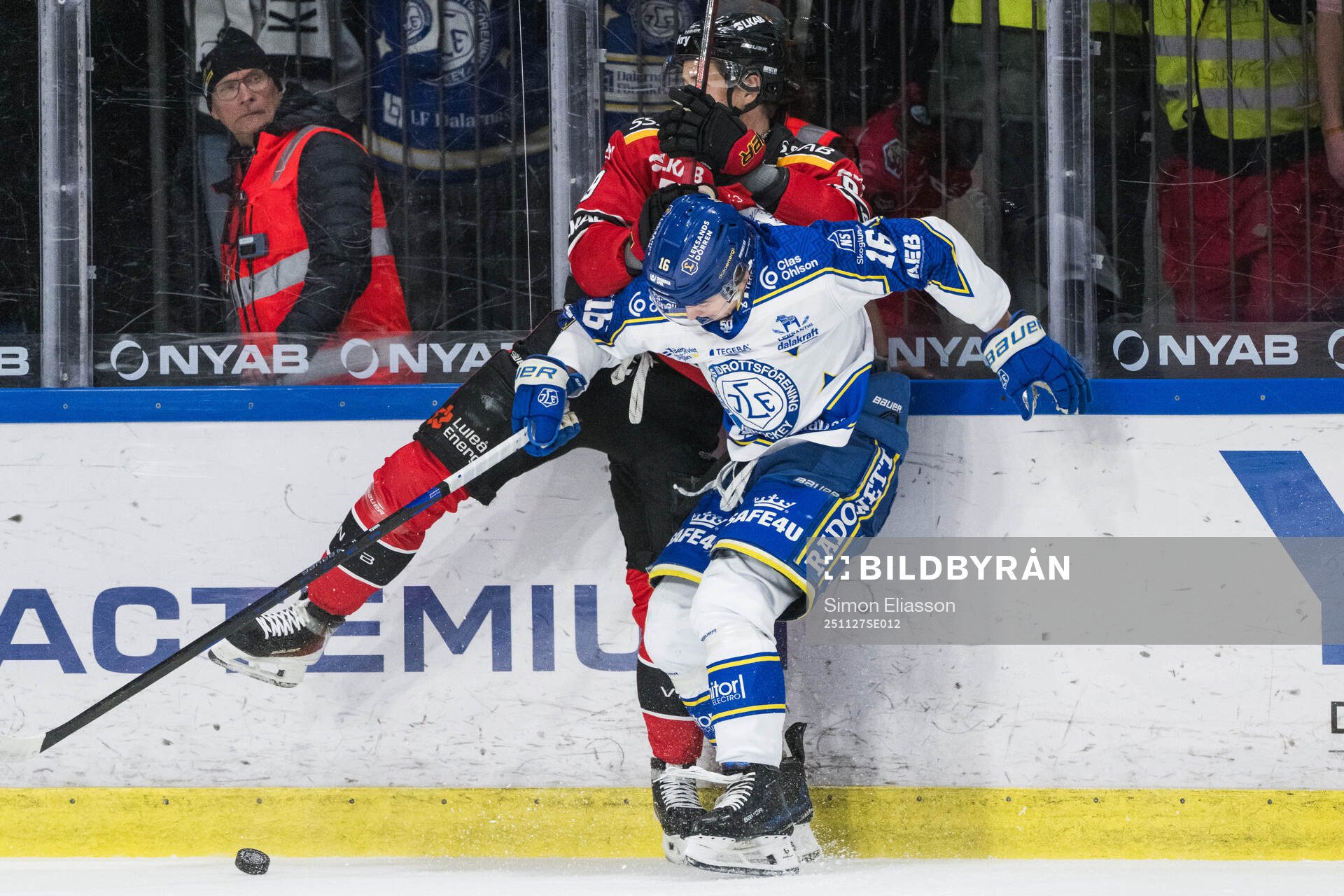 Luleås Heikki Liedes och Leksands Rocky Langvardt