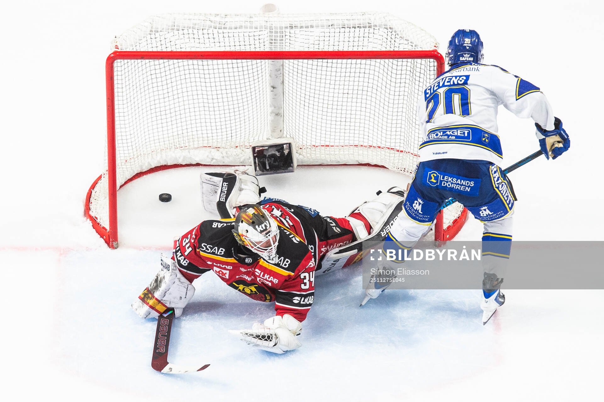 Leksands Nolan Stevens sätter avgörande 3-2 på Luleås