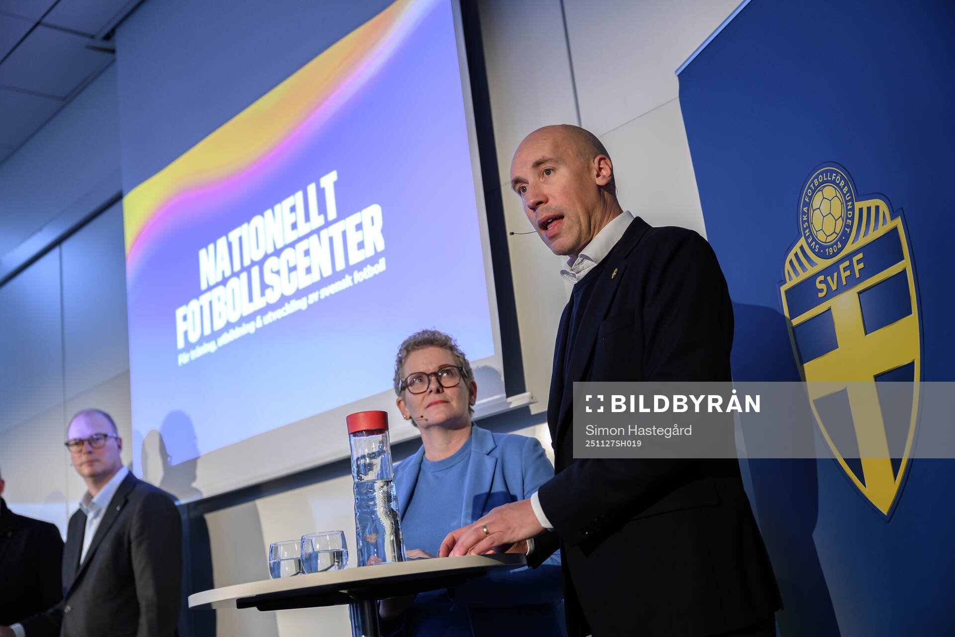 s fotbollschef Kim Källström, , Anders Österberg (S),