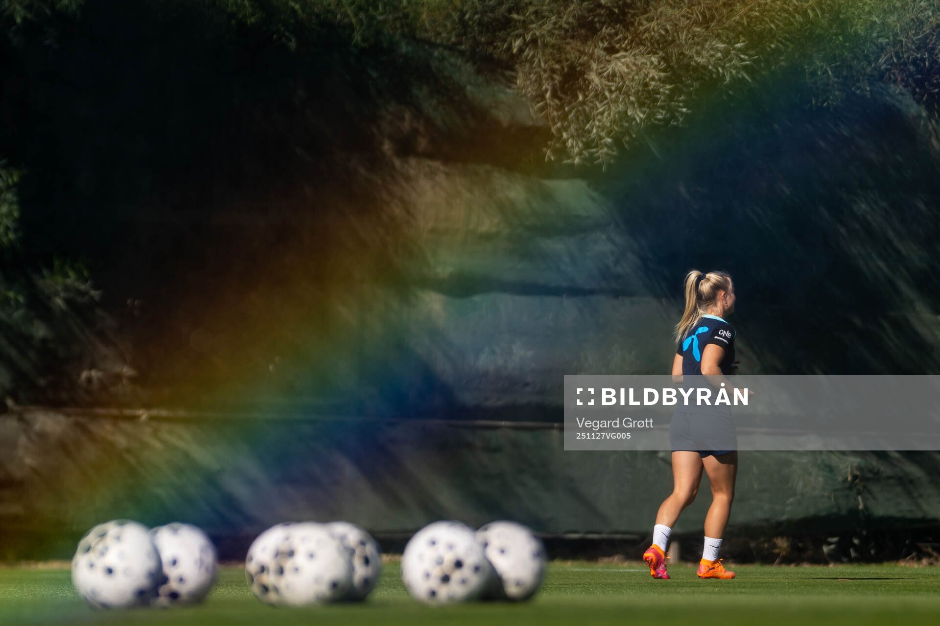 Emilie Woldvik of the Norwegian women's national football