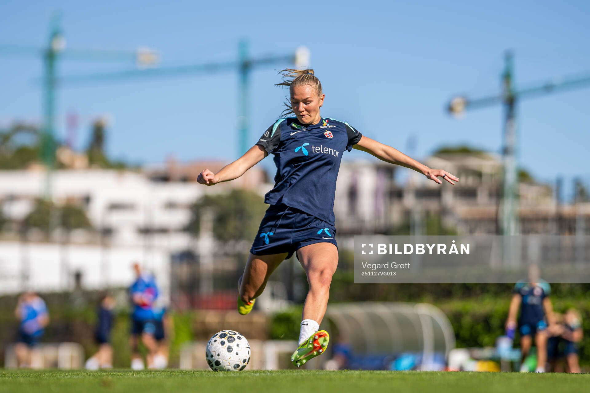 Frida Maanum of the Norwegian women's national football team