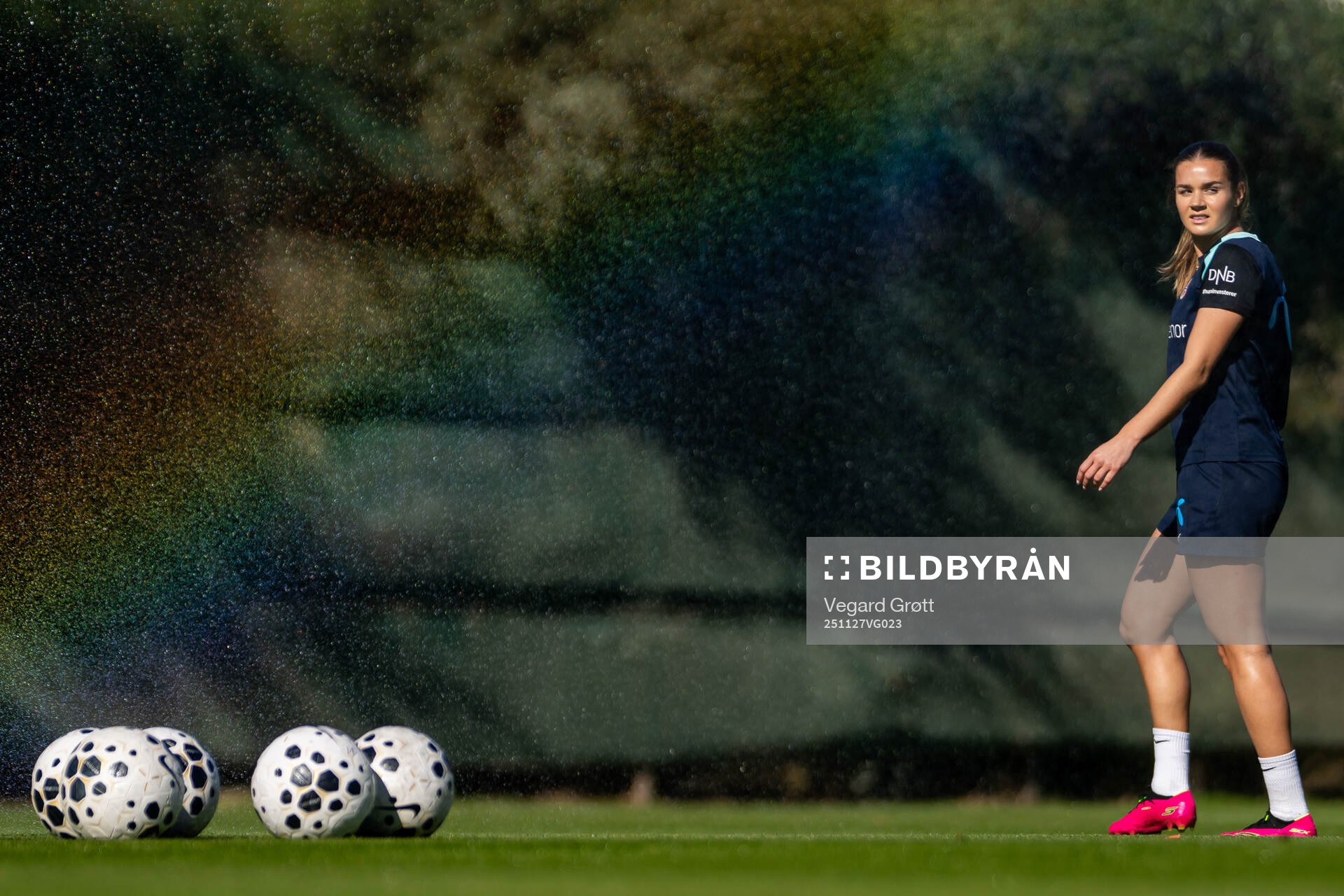 Andrea Norheim of the Norwegian women's national football