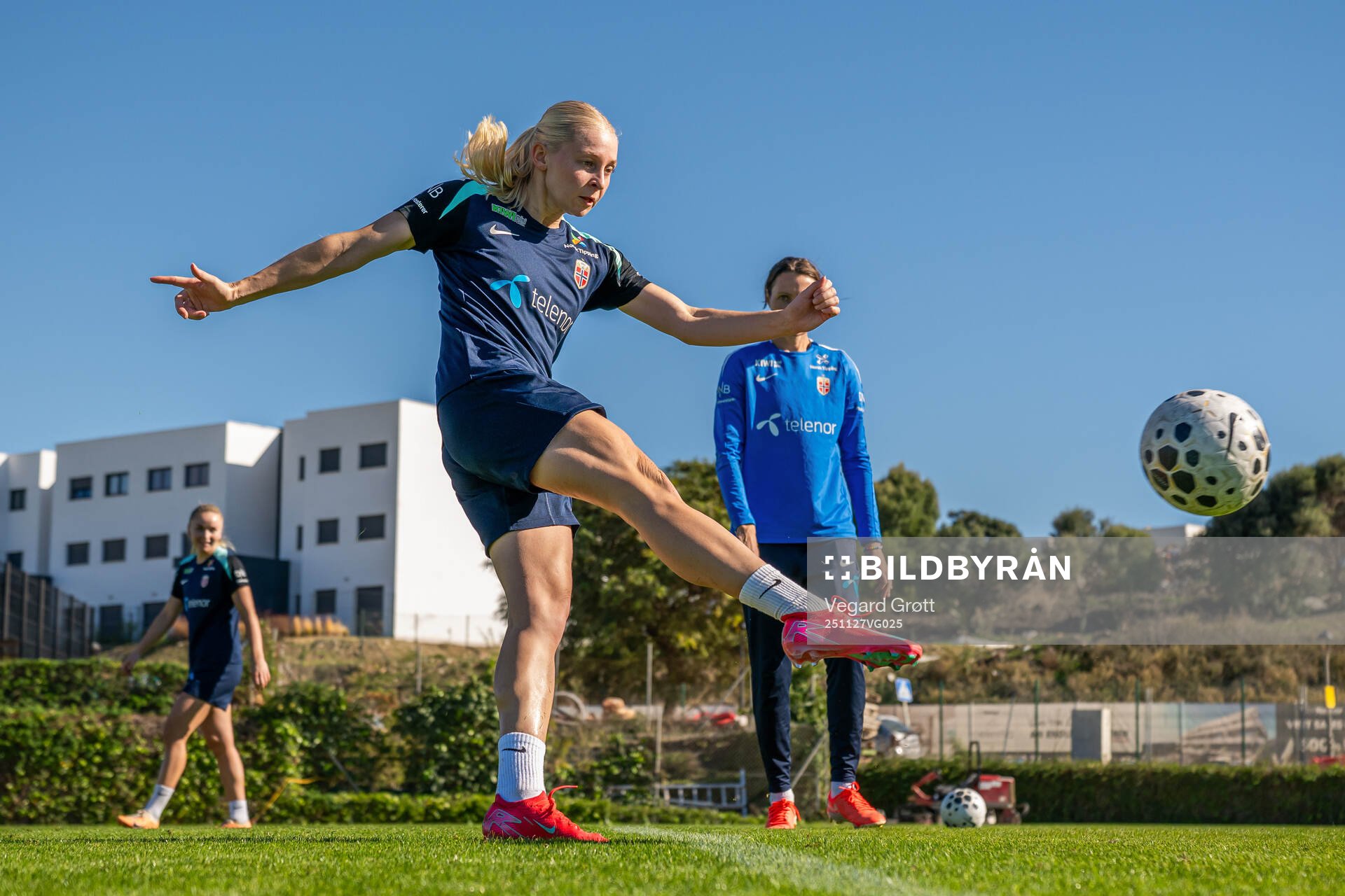 Emilie Joramo of the Norwegian women's national football
