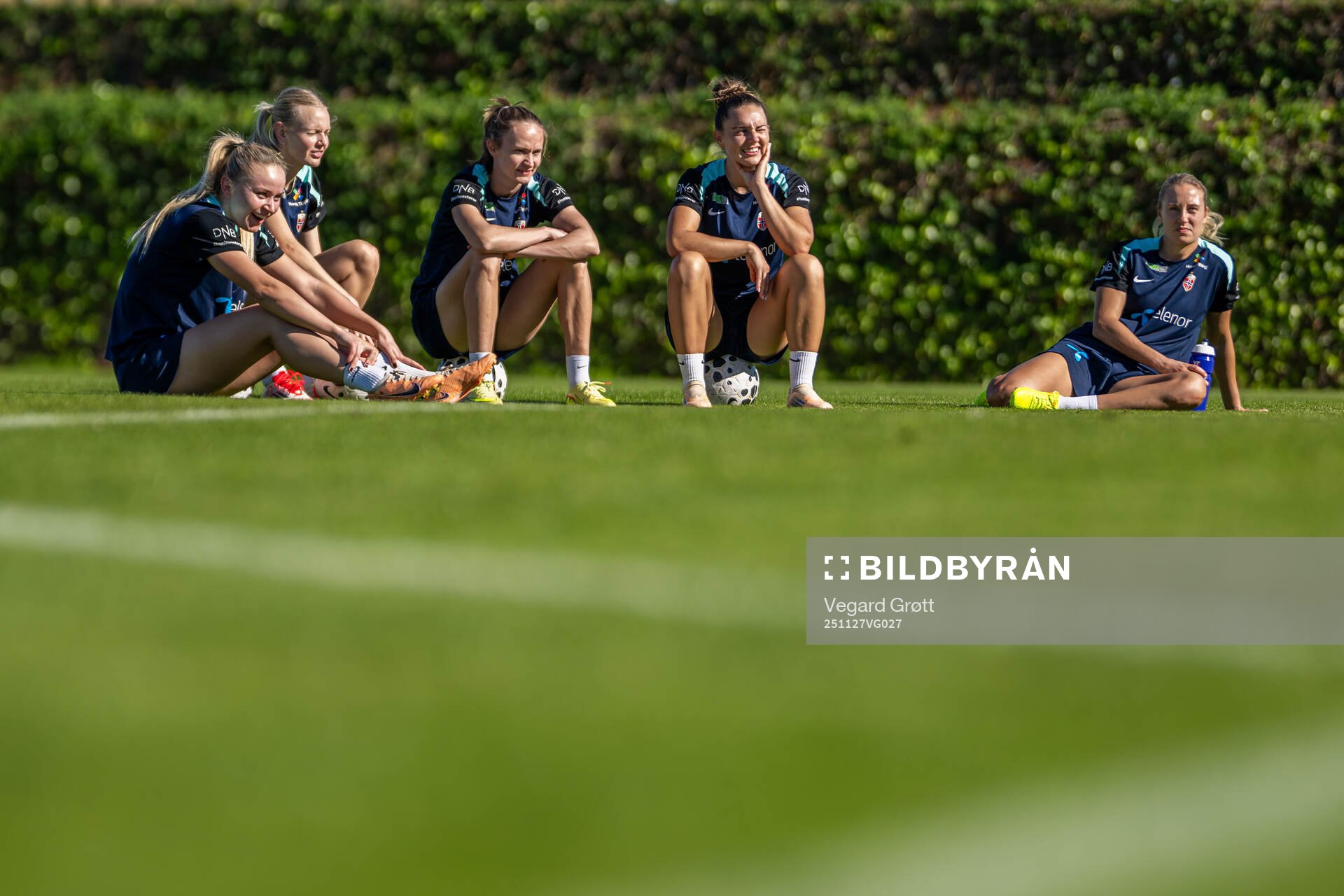 Emilie Joramo, Karina Sævik, Caroline Graham Hansen, Vilde