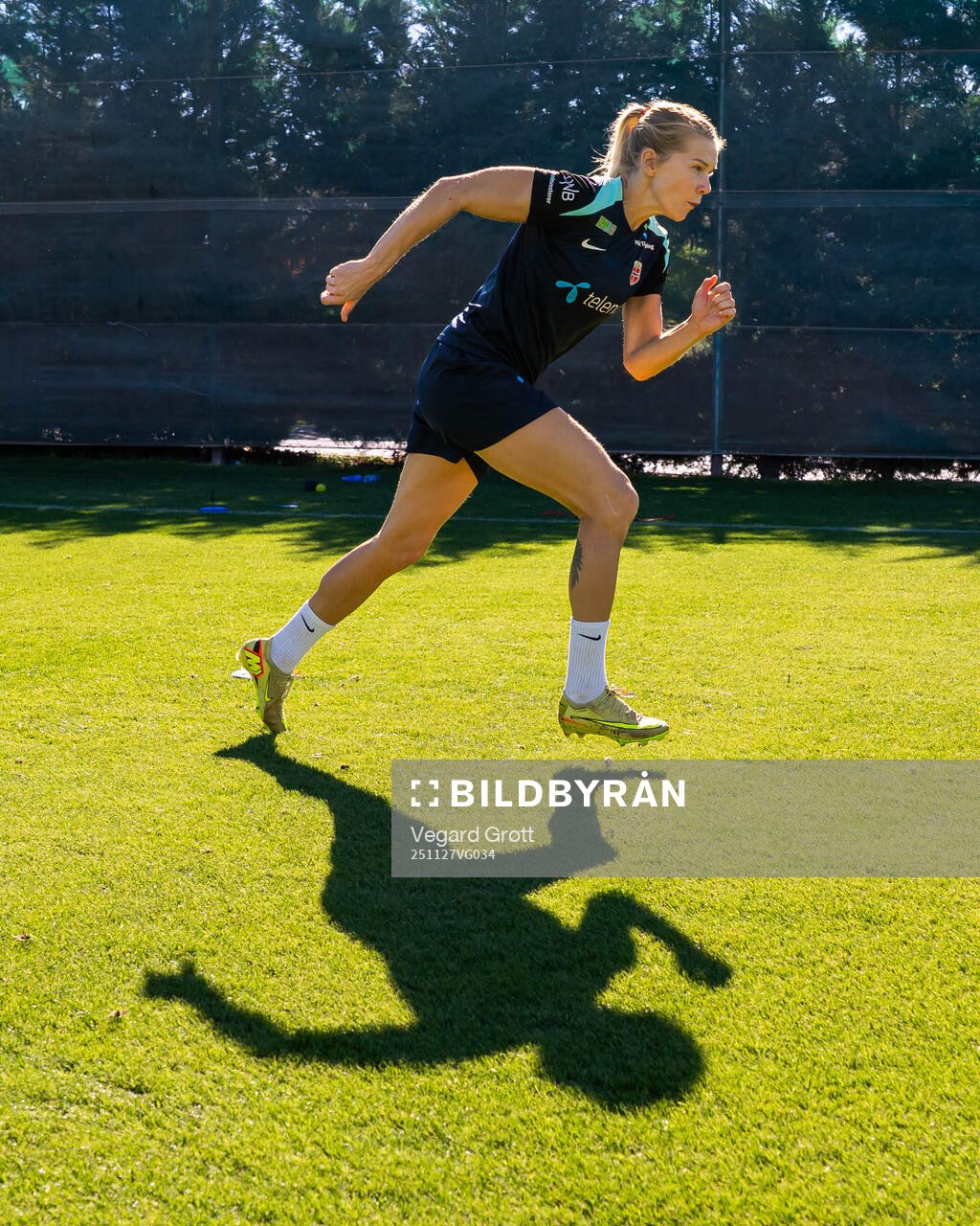 Ada Hegerberg of the Norwegian women's national football