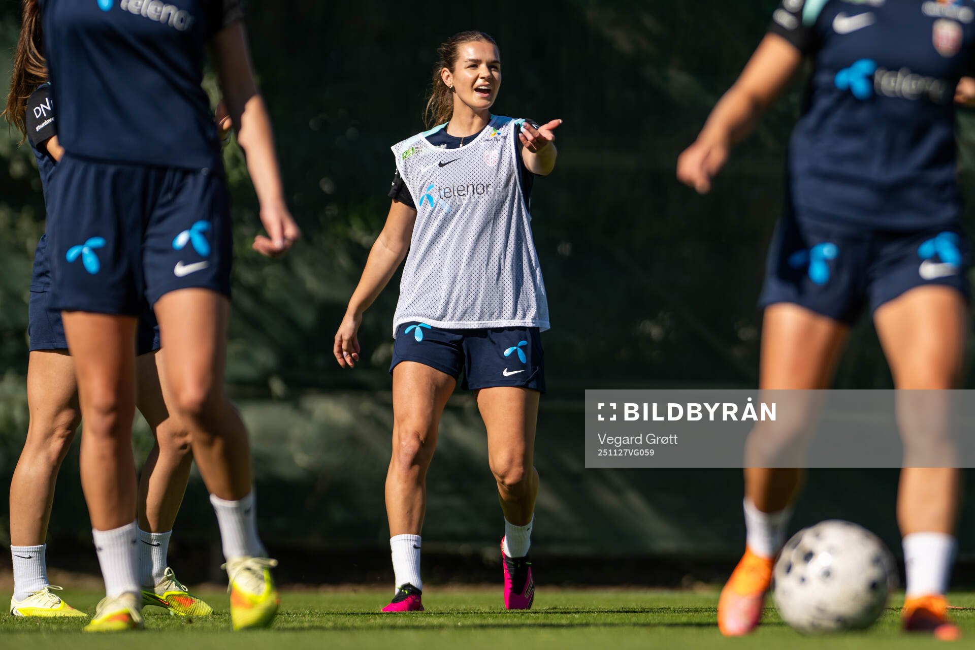 Andrea Norheim of the Norwegian women's national football