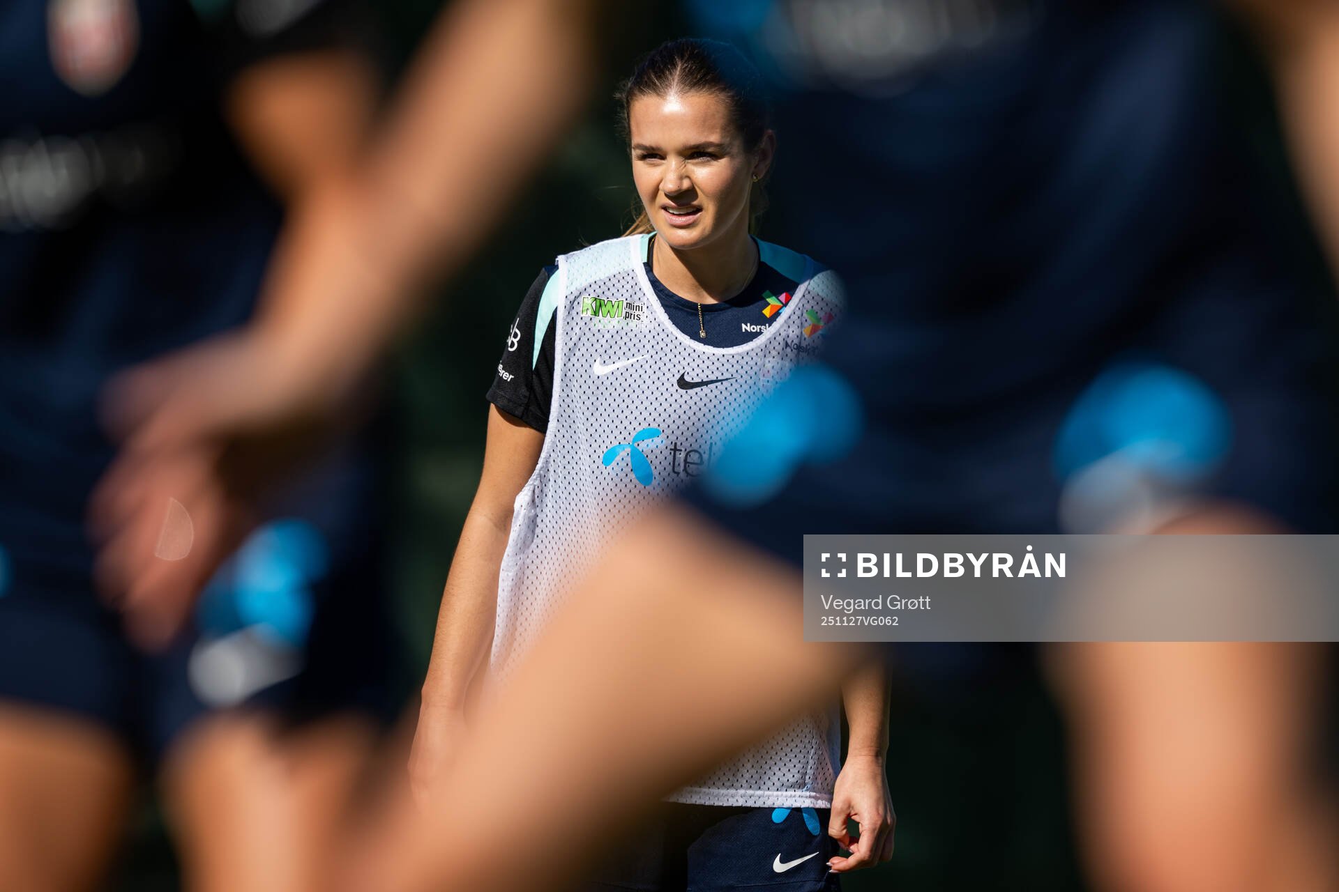 Andrea Norheim of the Norwegian women's national football