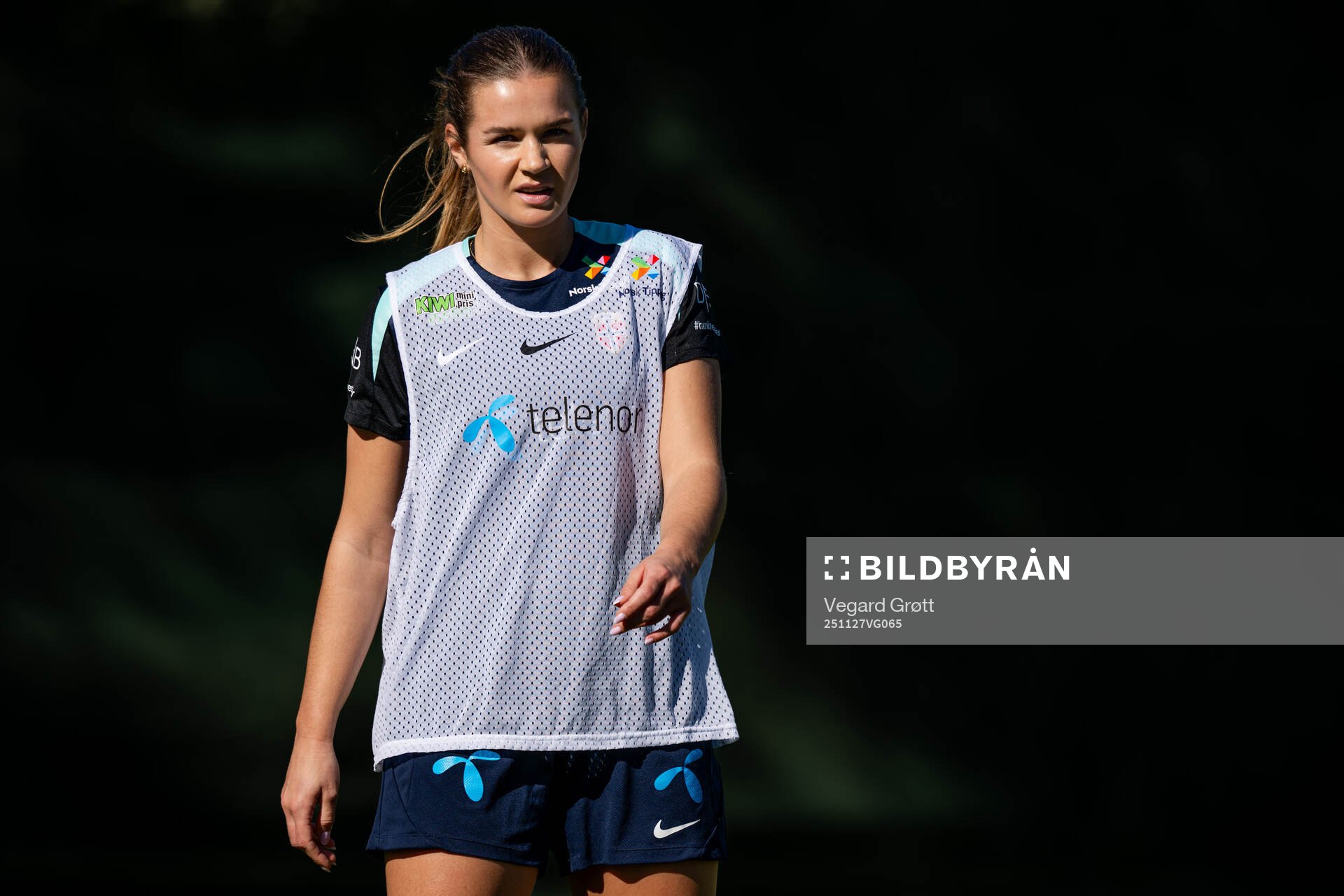 Andrea Norheim of the Norwegian women's national football