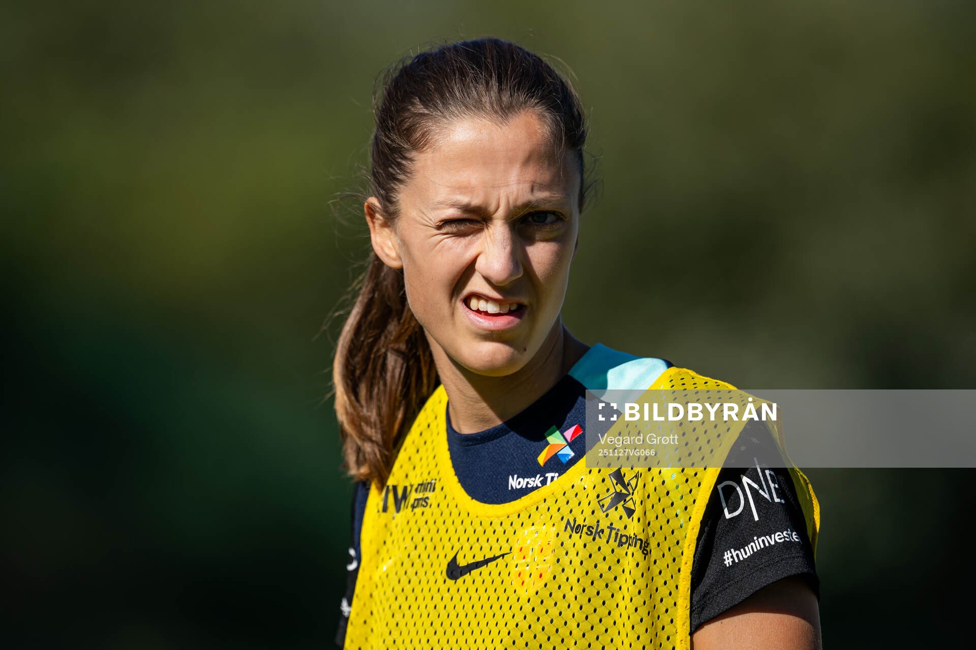Emma Stølen Godø of the Norwegian women's national