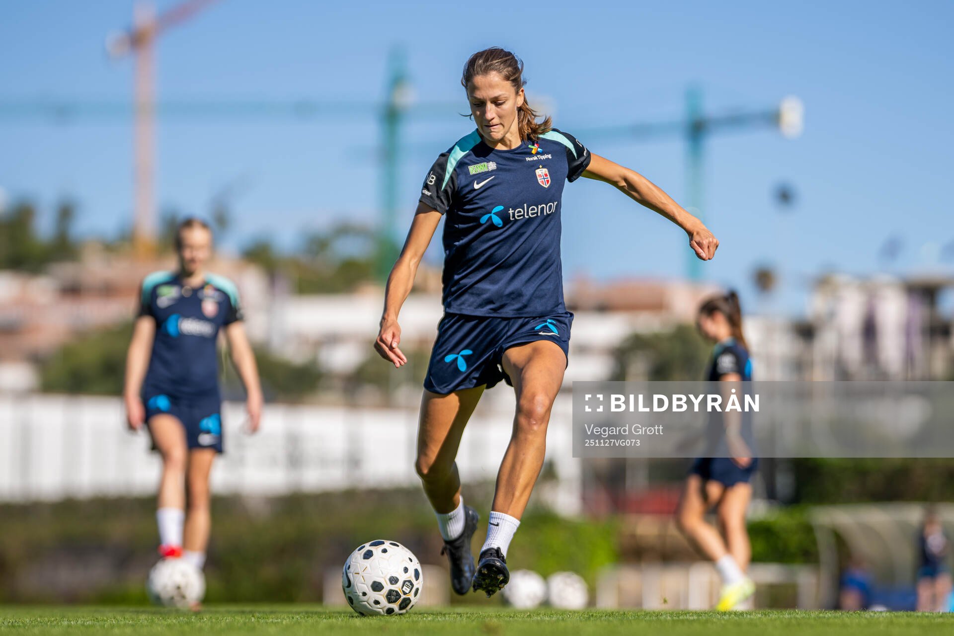 Emma Stølen Godø of the Norwegian women's national