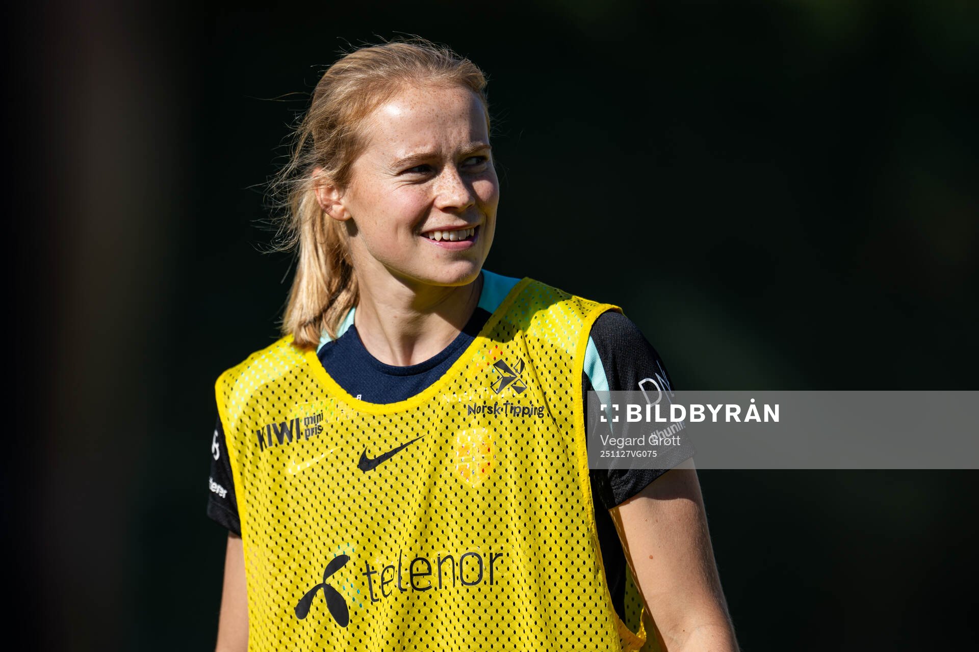 Julie Blakstad of the Norwegian women's national football