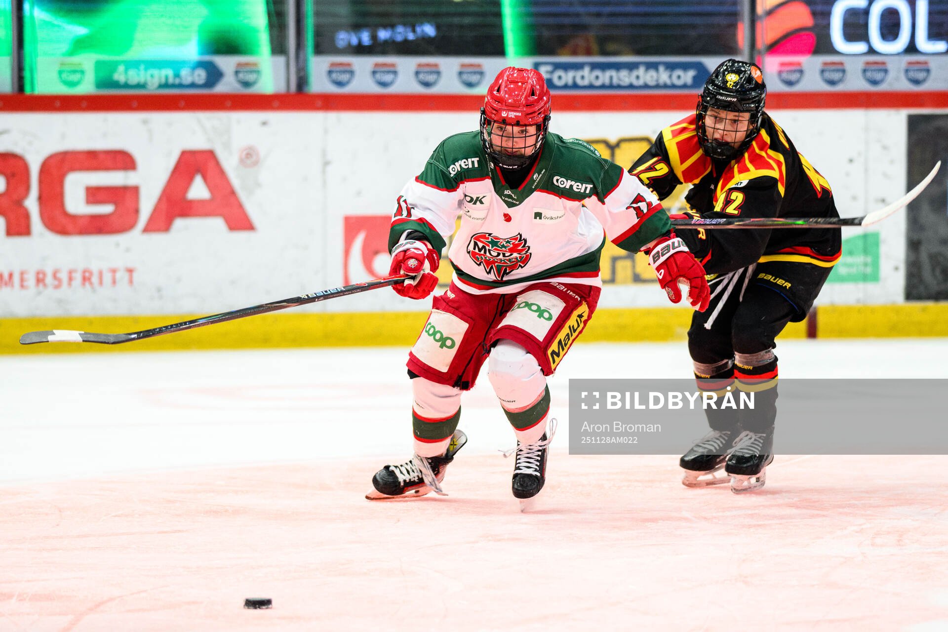 Modos Sarah Marchand och Brynäs Viivi Vainikka