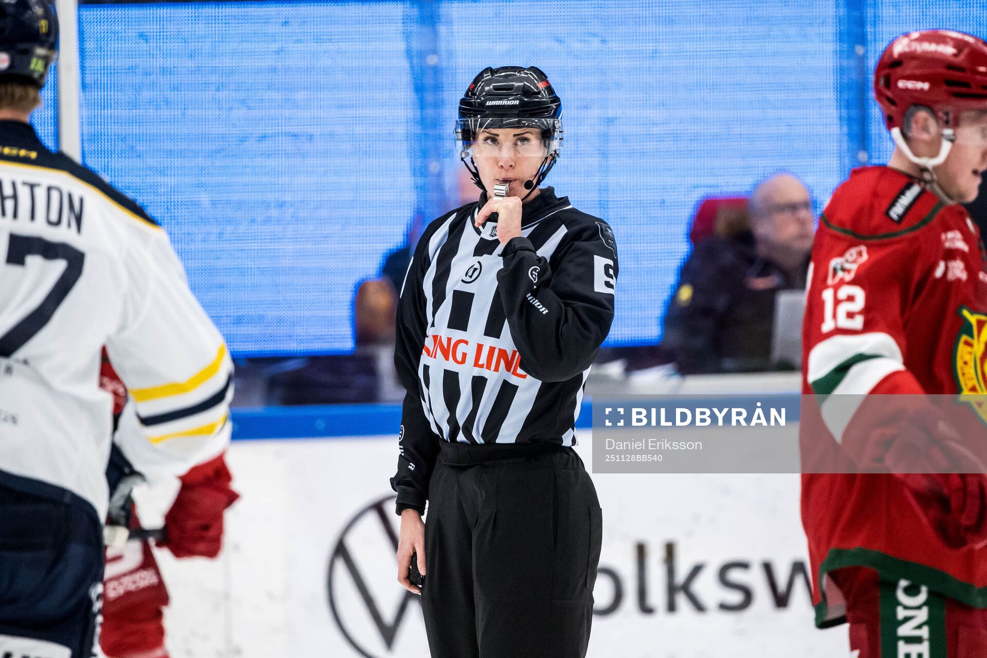 Linjedomare Anna Hammar