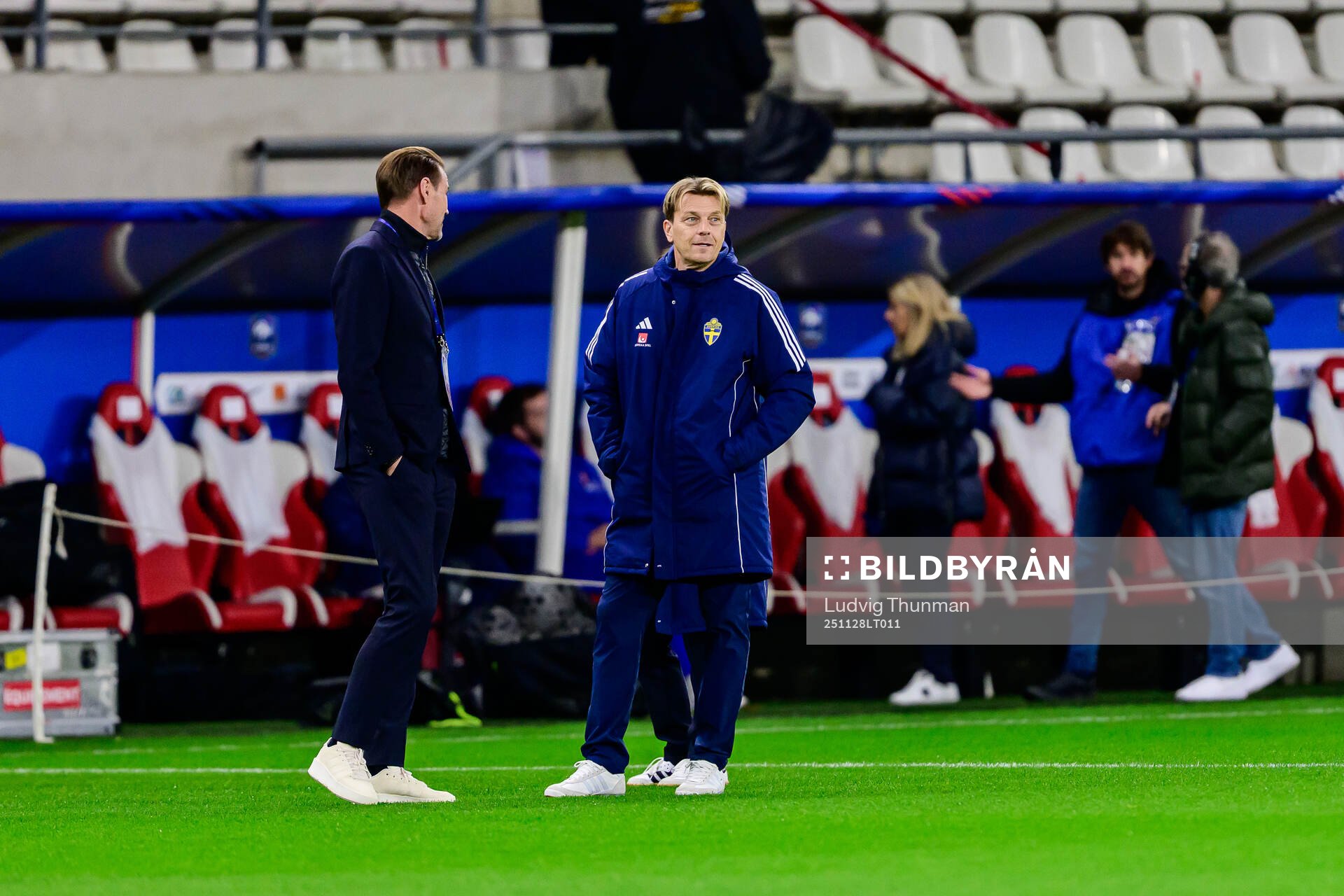 Head coach Tony Gustavsson of Sweden