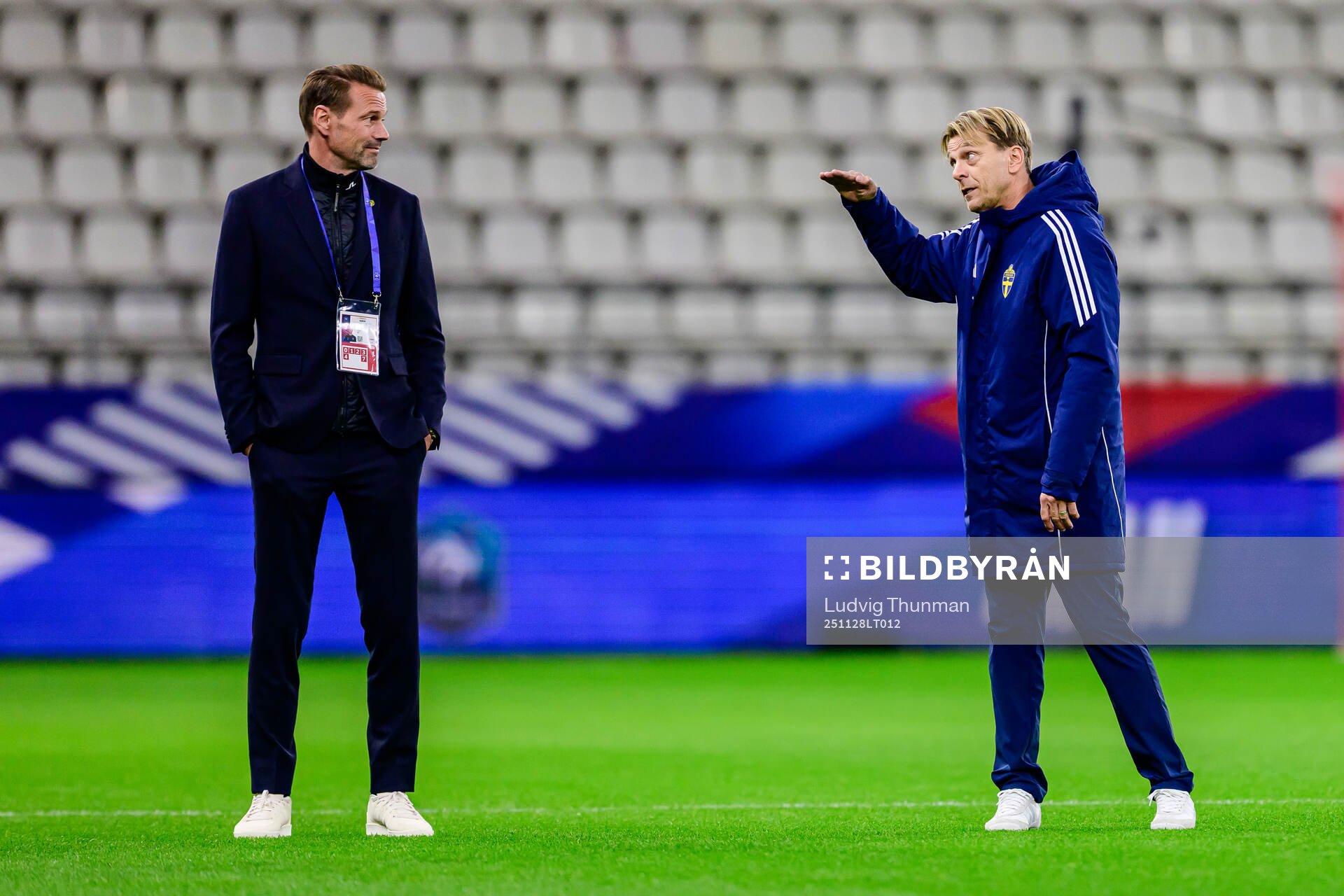 Head coach Tony Gustavsson of Sweden