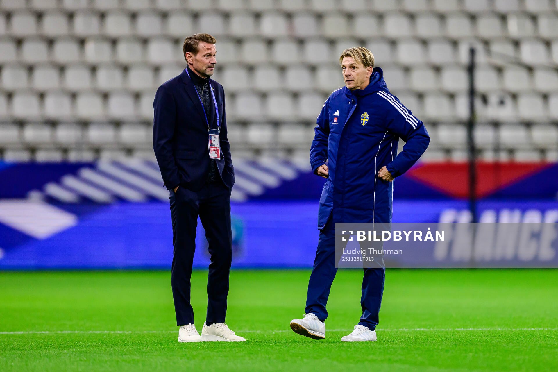 Team leader Magnus Andersson and Head coach Tony Gustavsson