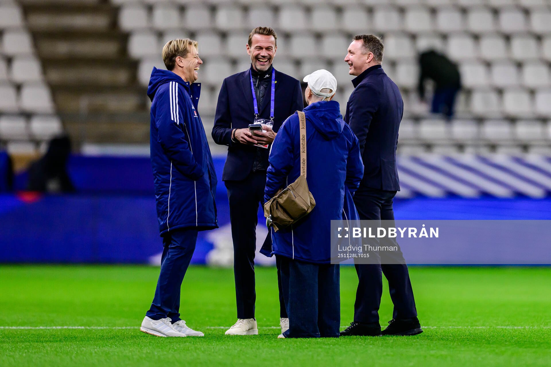 Head coach Tony Gustavsson, team leader Magnus Andersson of