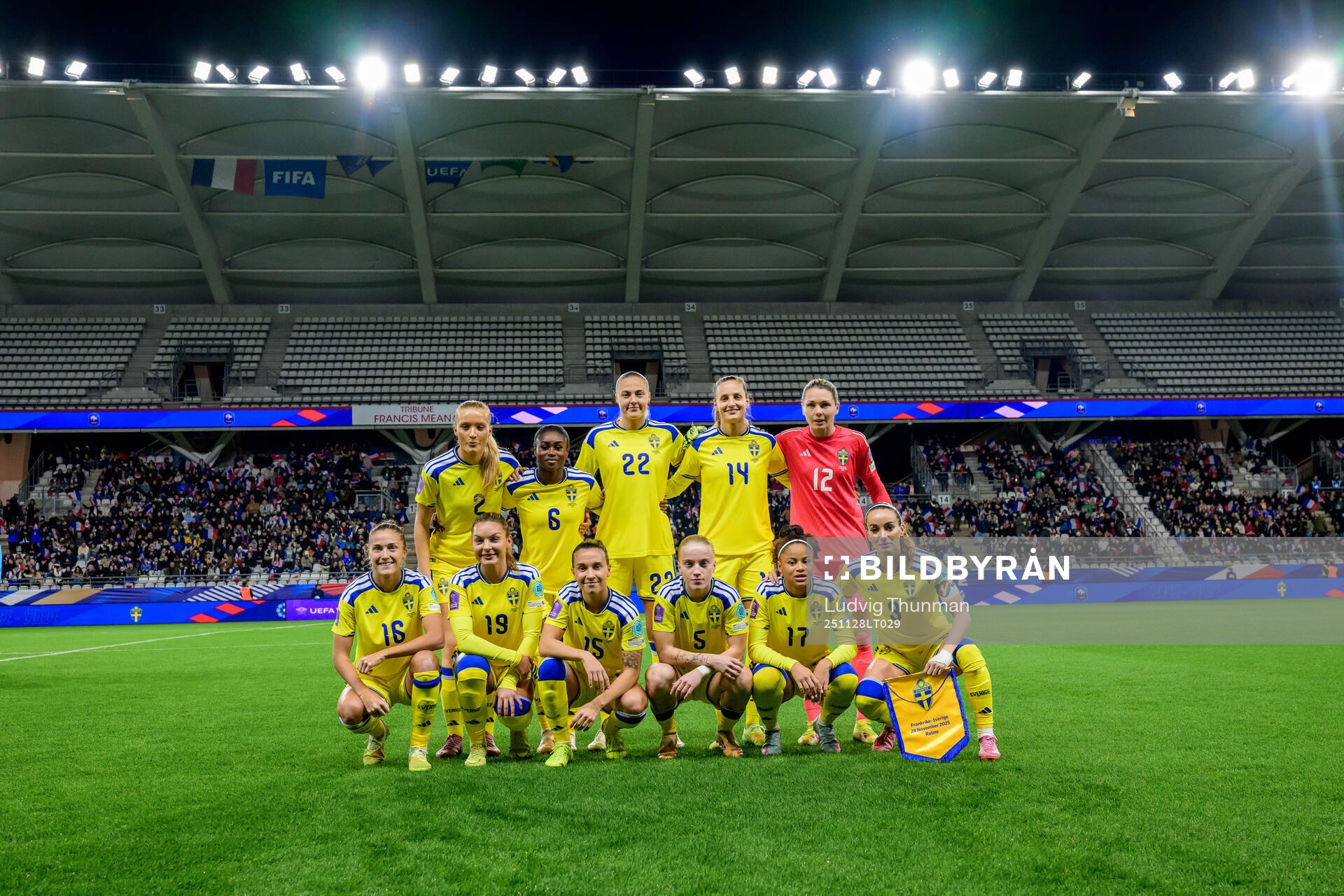 Starting eleven of Sweden