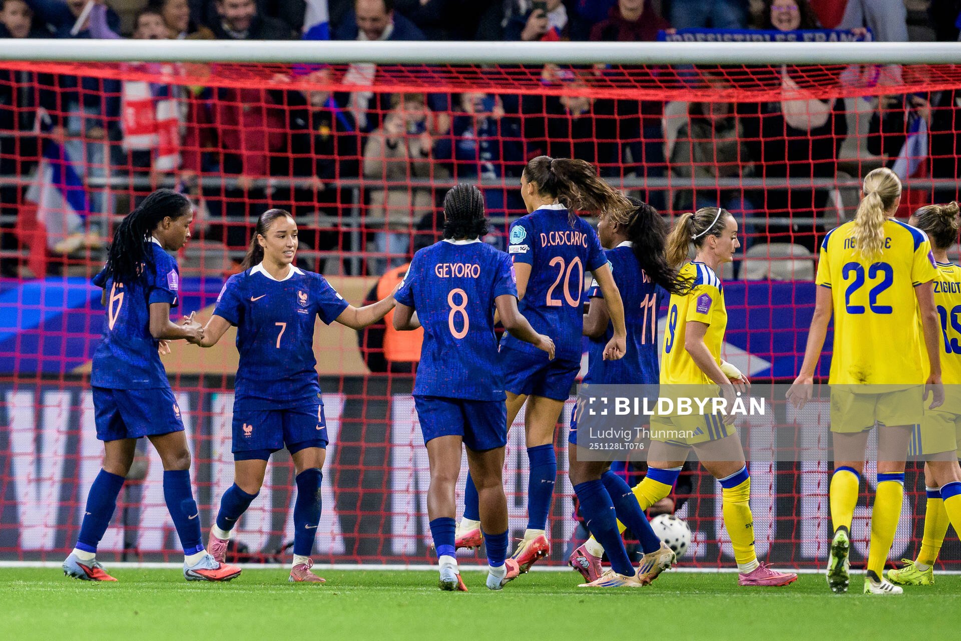 Sakina Karchaoui of France celebrates