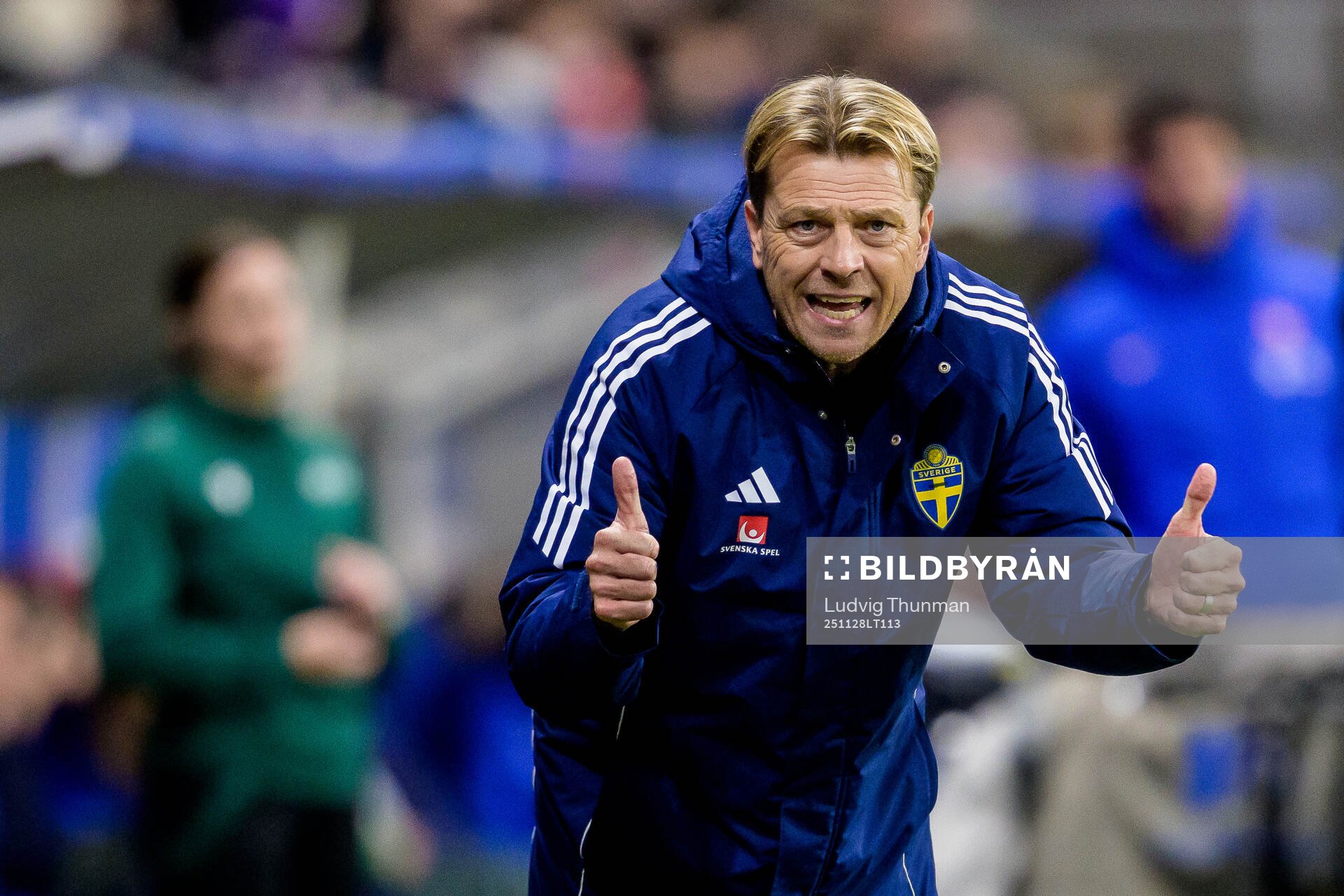 Head coach Tony Gustavsson of Sweden