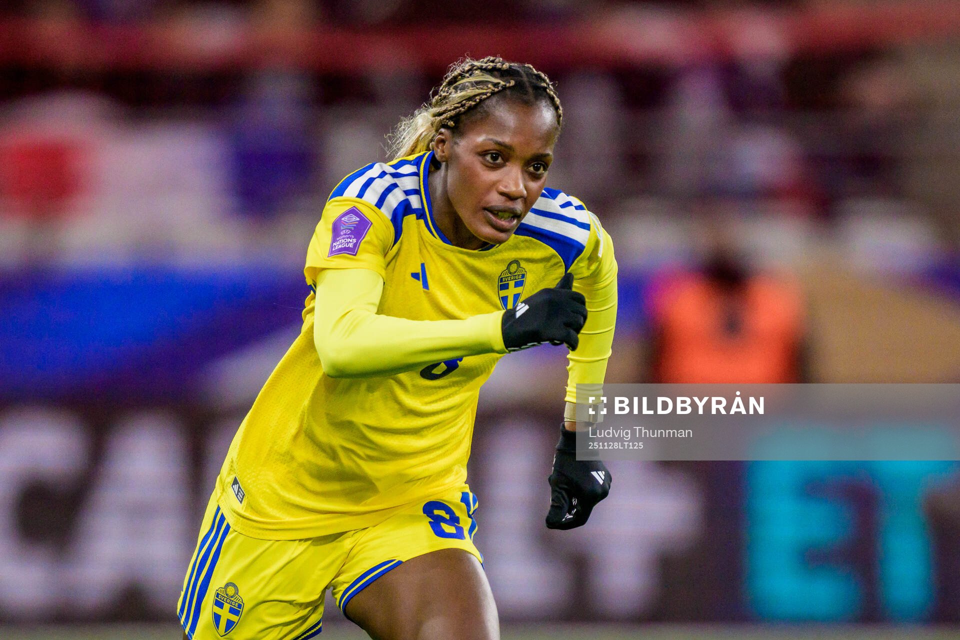 Evelyn Ijeh of Sweden