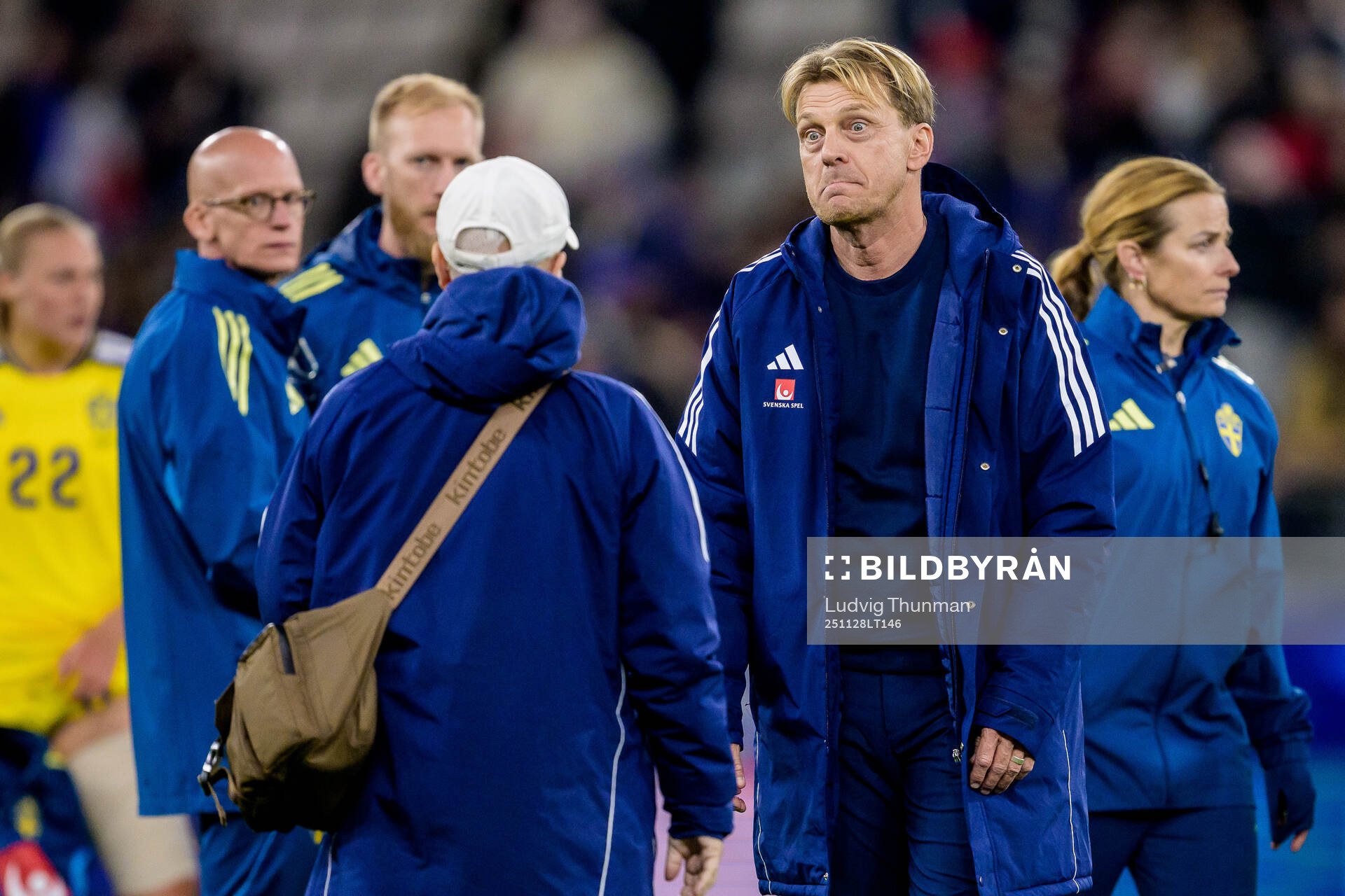Head coach Tony Gustavsson of Sweden