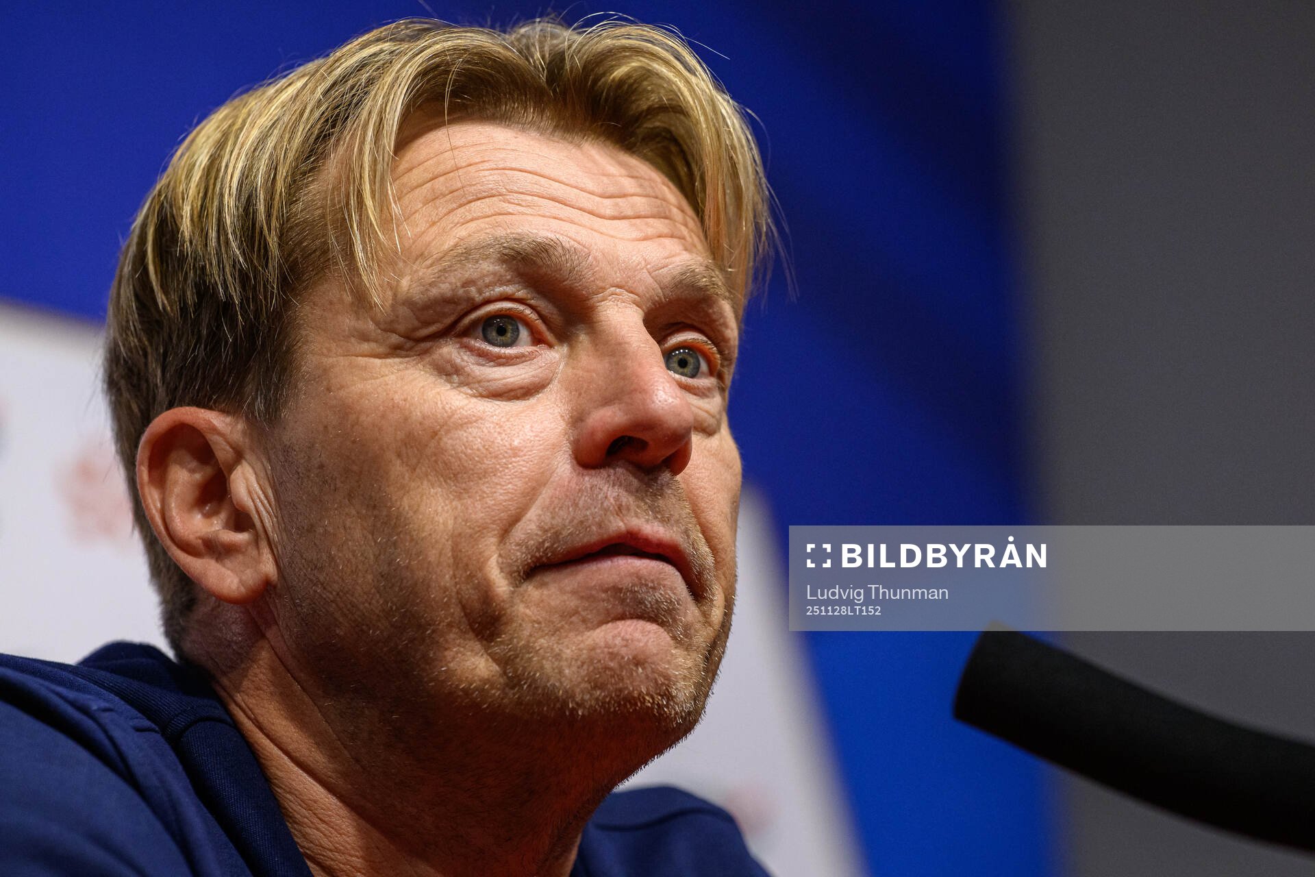 Head coach Tony Gustavsson of Sweden