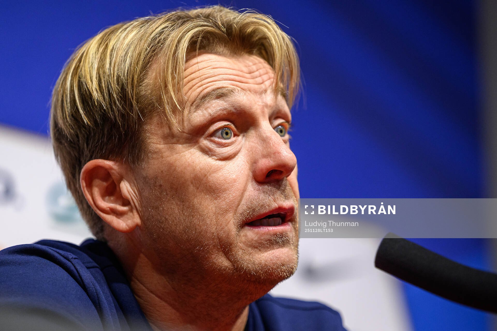 Head coach Tony Gustavsson of Sweden
