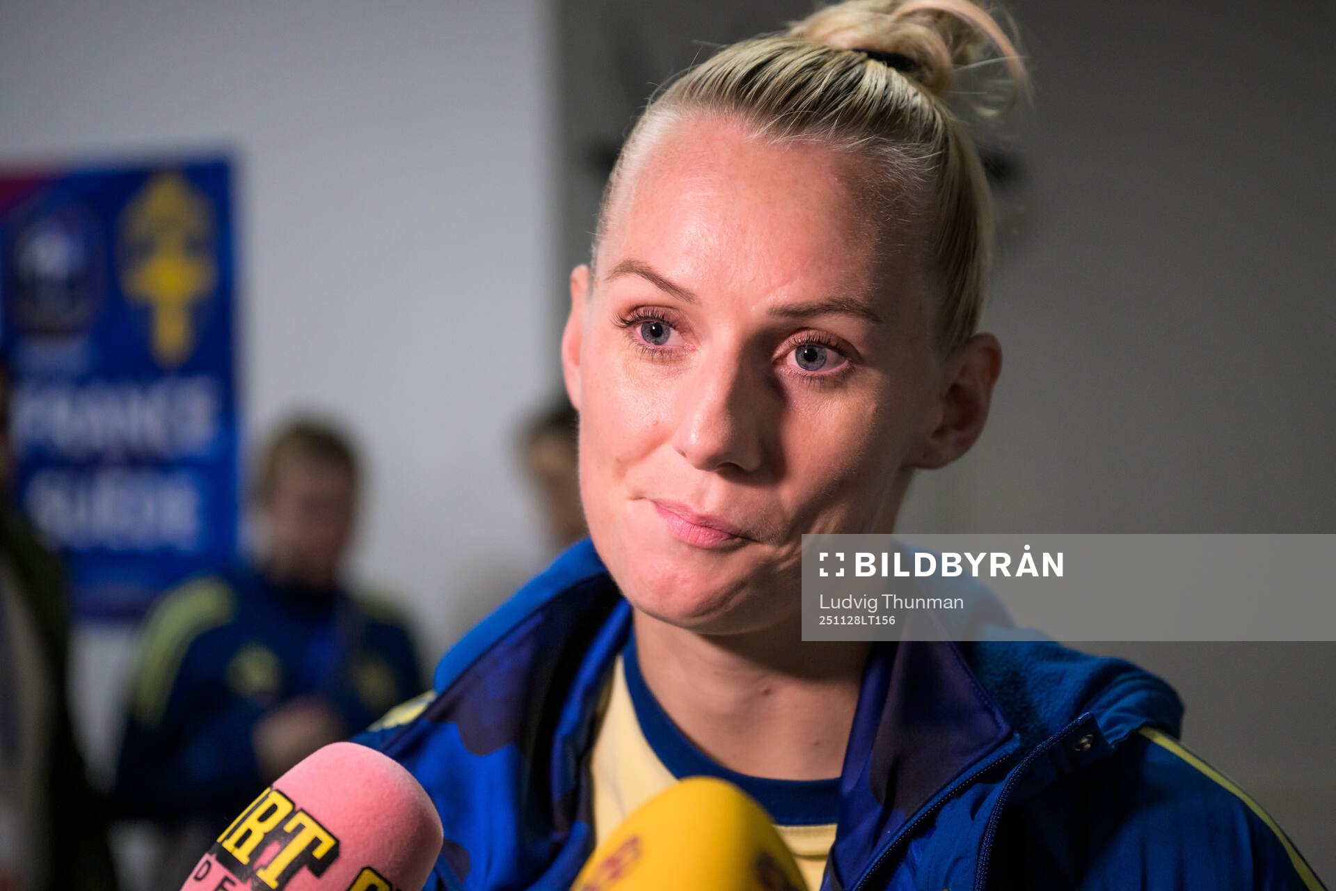 Stina Blackstenius of Sweden